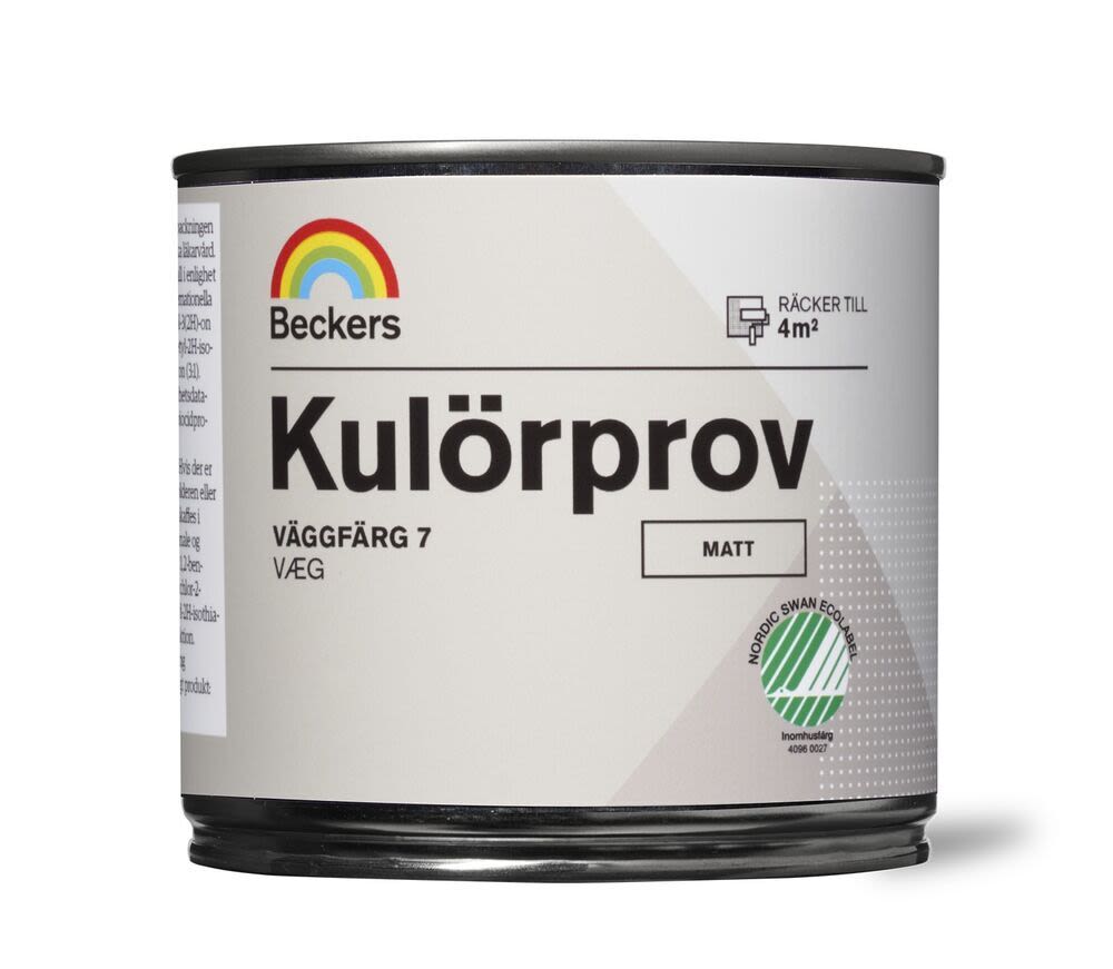 Beckers Inne Kulörprov Inomhus