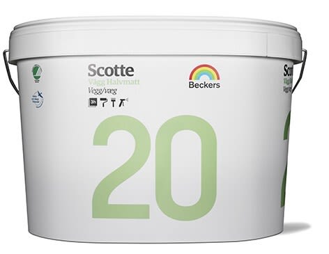 Beckers Scotte 20 Väggfärg halvmatt Valfri kulör