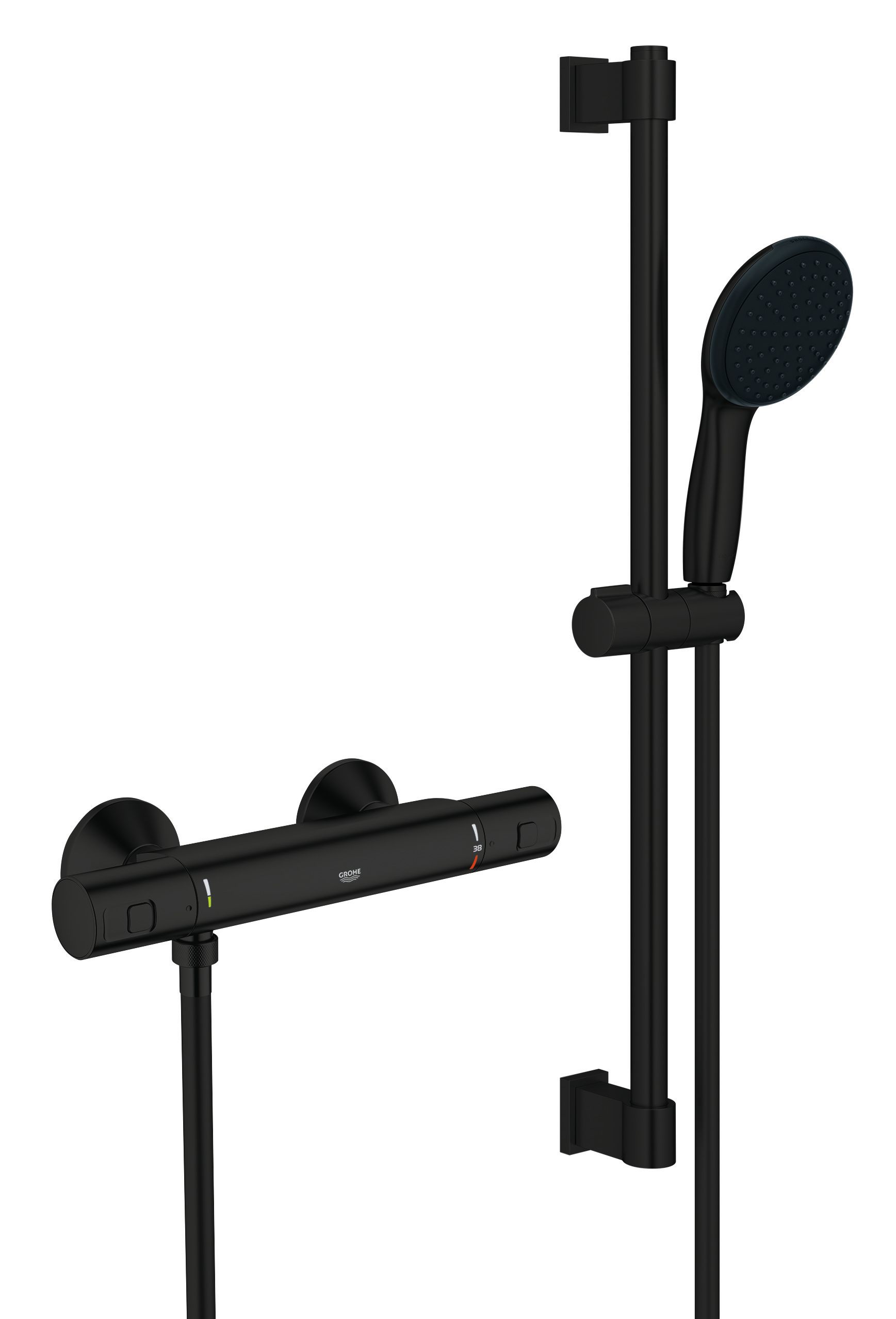 Grohe Precision Start 345972431 Duschset 150 c/c Svart