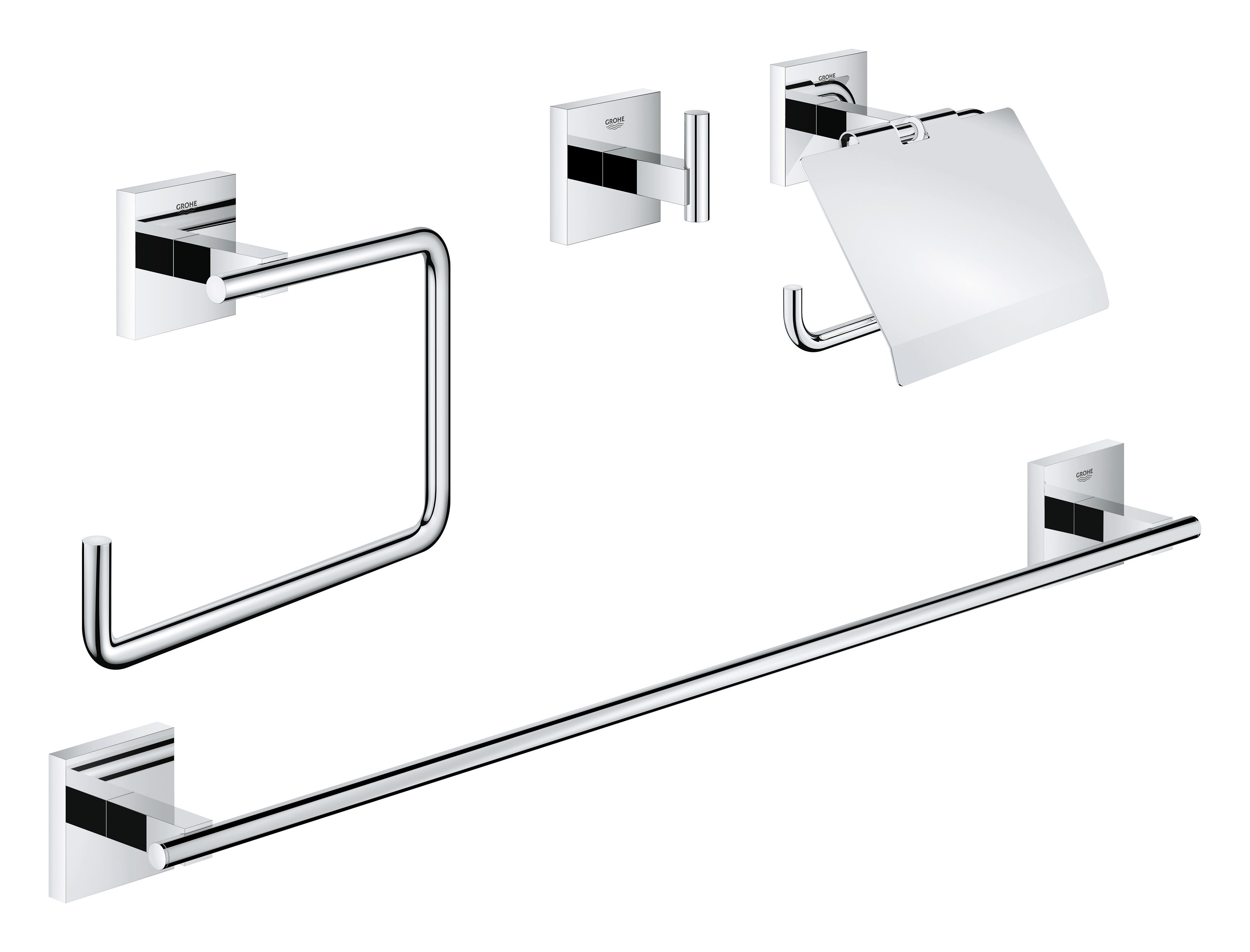 Grohe Start Cube 41115000 Tillbehörsset 4 delar Krom