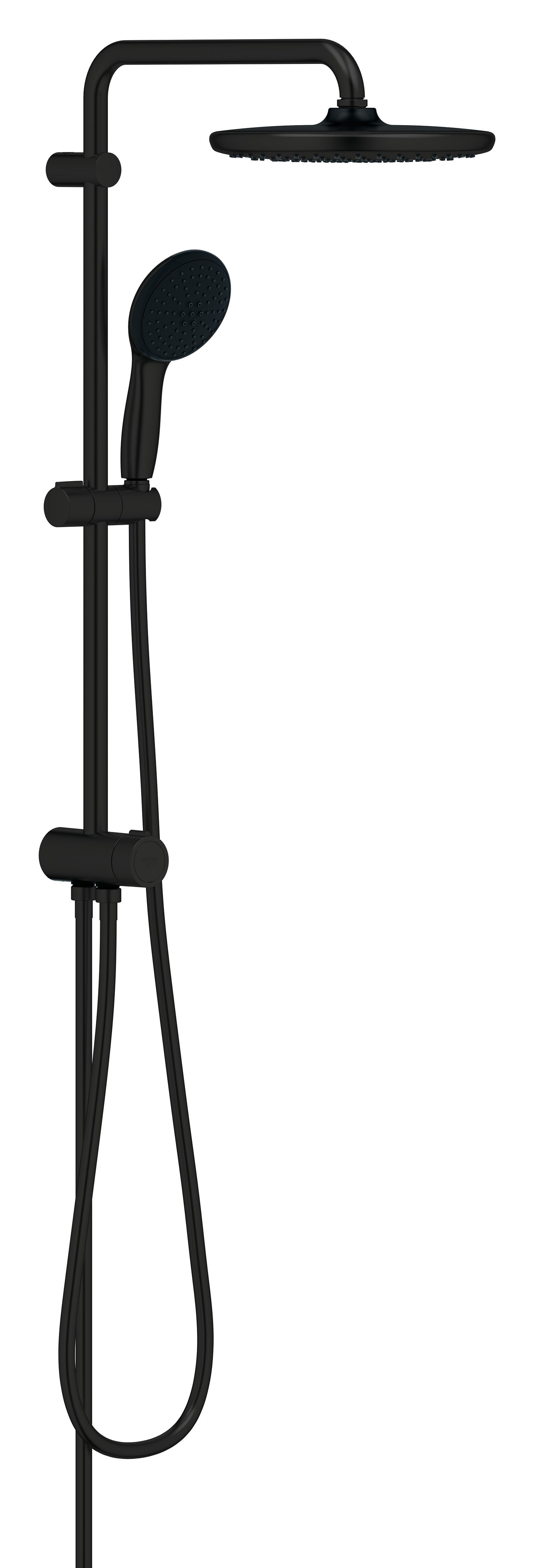 Grohe Vitalio Start System 250 266802431 Takduschset Matt svart