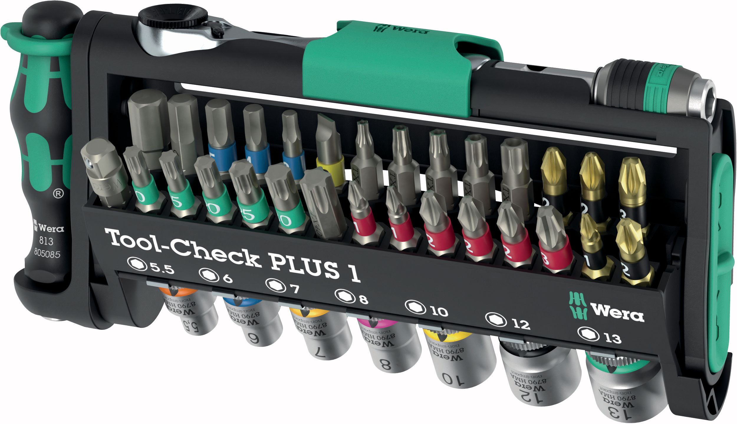 Wera 05049055001 Bitskassett 39 deler