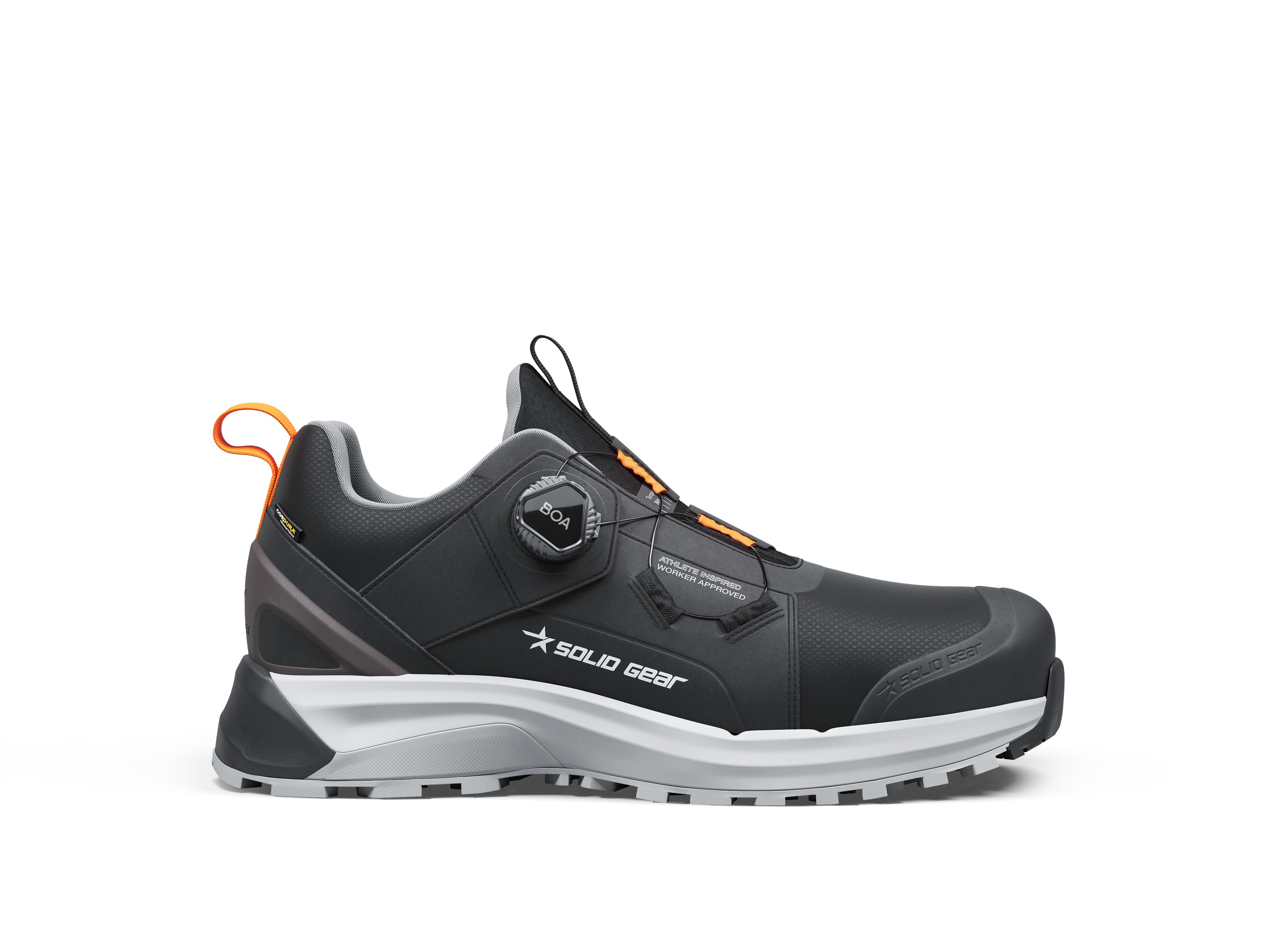 Solid Gear SONAR WRP Skyddssko svart/röd 42