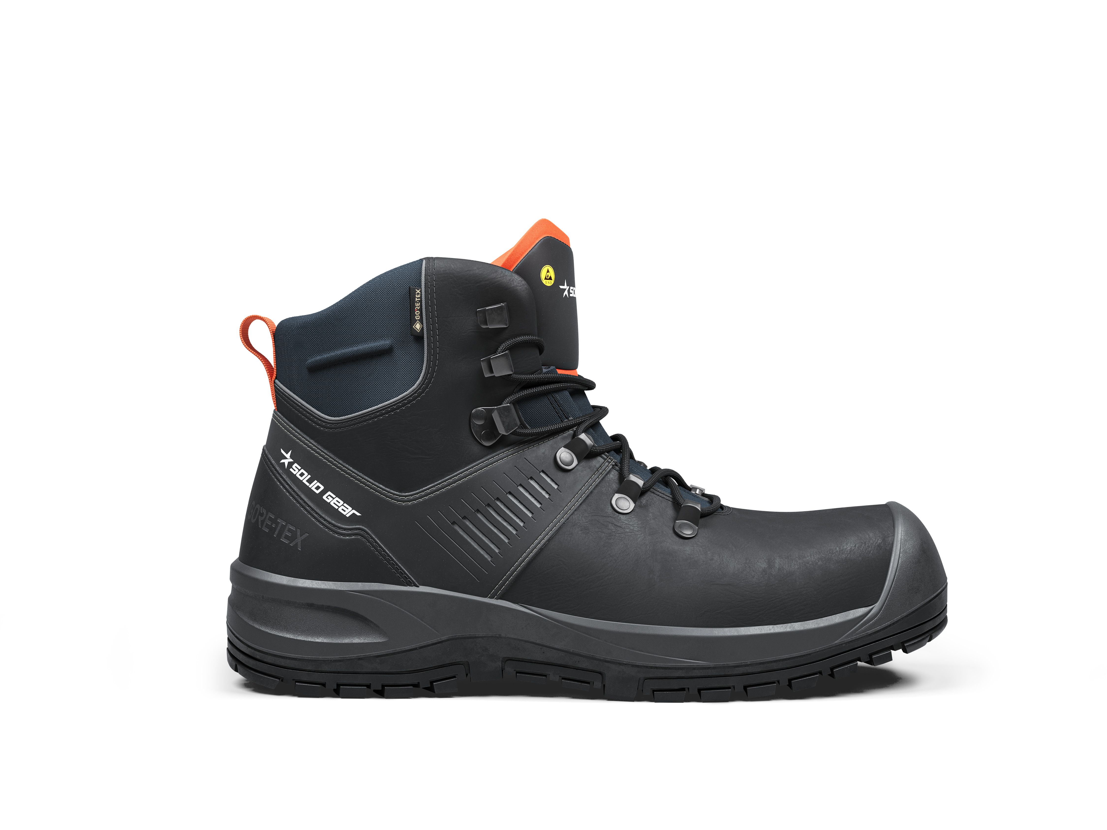 Solid Gear ION GTX Skyddskänga svart/röd 45