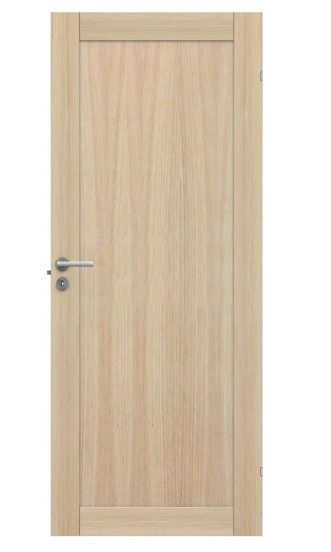 Swedoor Unique 01L Innerdörr vitpigmenterad ek 825x2040 mm