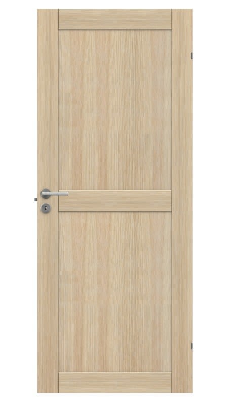 Swedoor Unique 02L Innerdörr vitpigmenterad ek 825x2040 mm