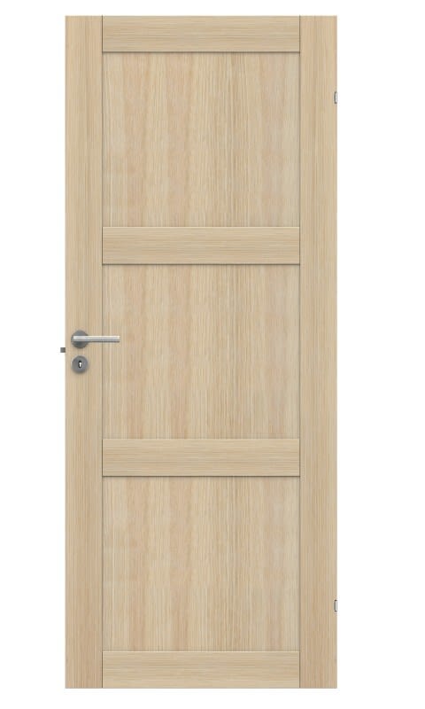 Swedoor Unique 03L Innerdörr vitpigmenterad ek 625x2040 mm