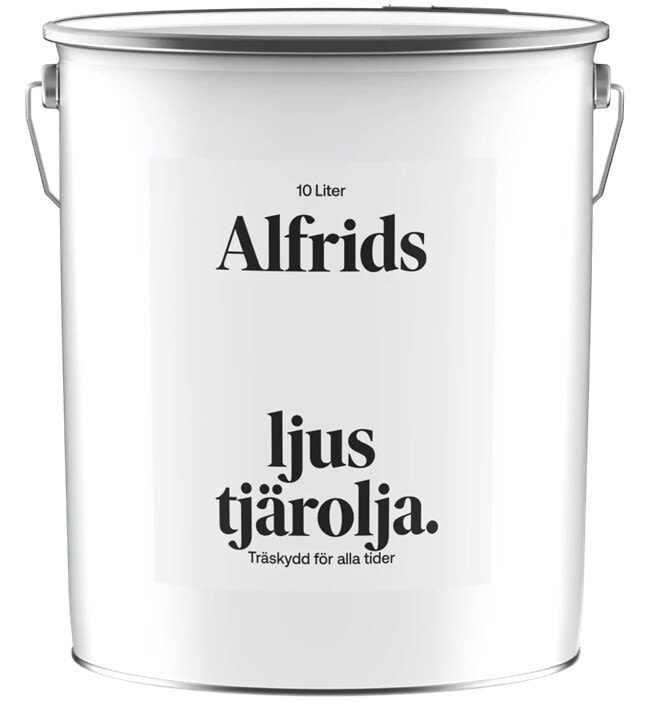 Alfrids Produkter V430018 Tjärolja ljusbrun 10 l