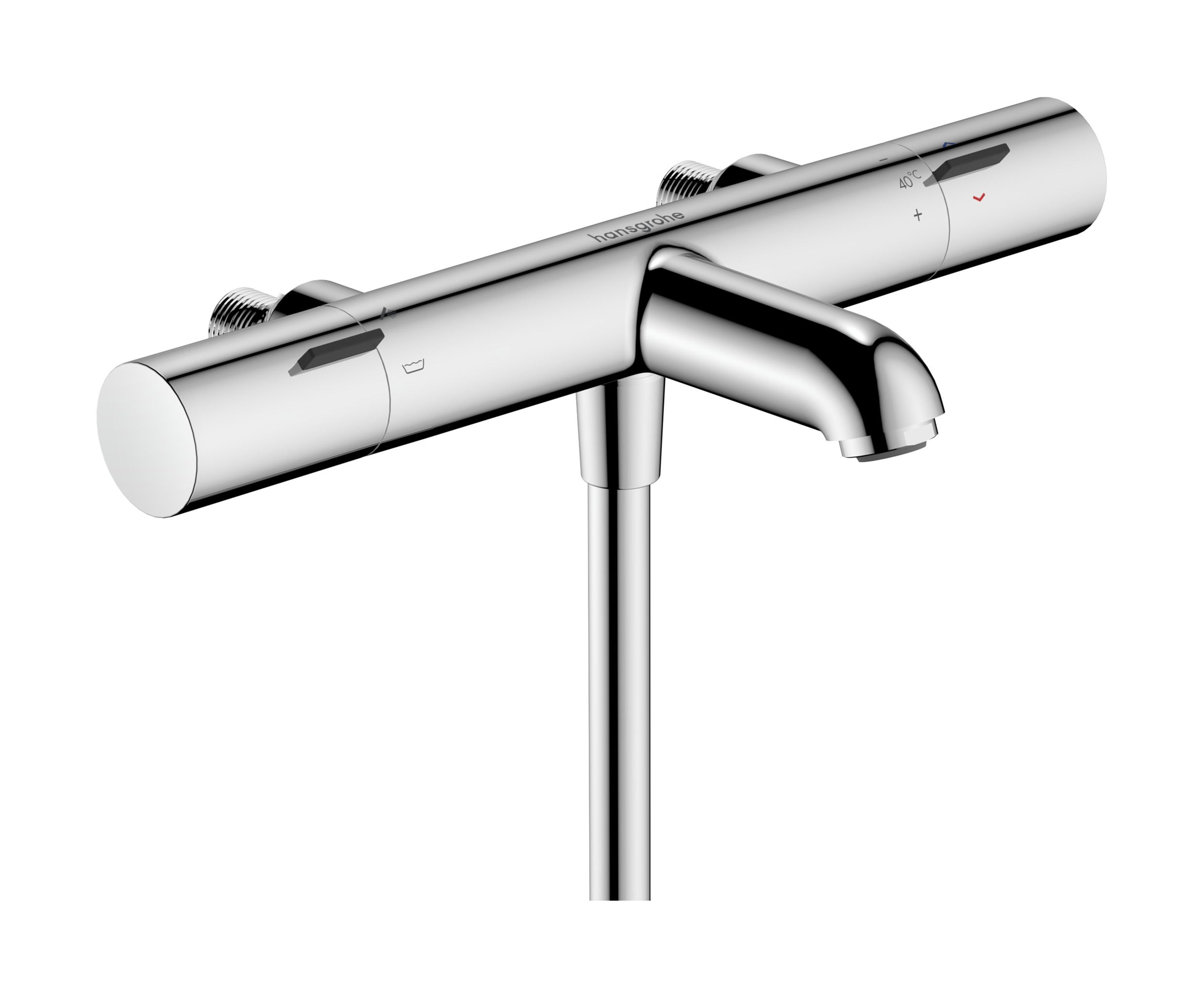 Hansgrohe Ecostat Fine Kar-/duschtermostat 160 c/c Krom