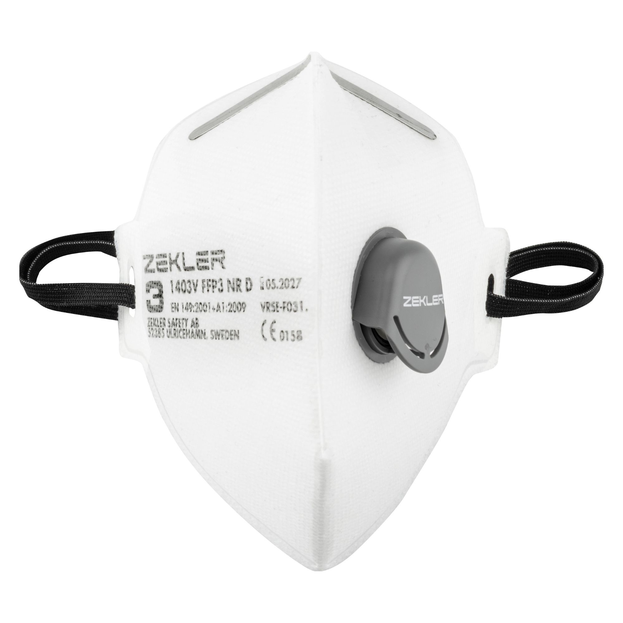 Zekler 1403V Halvmask filtrerande 3-pack