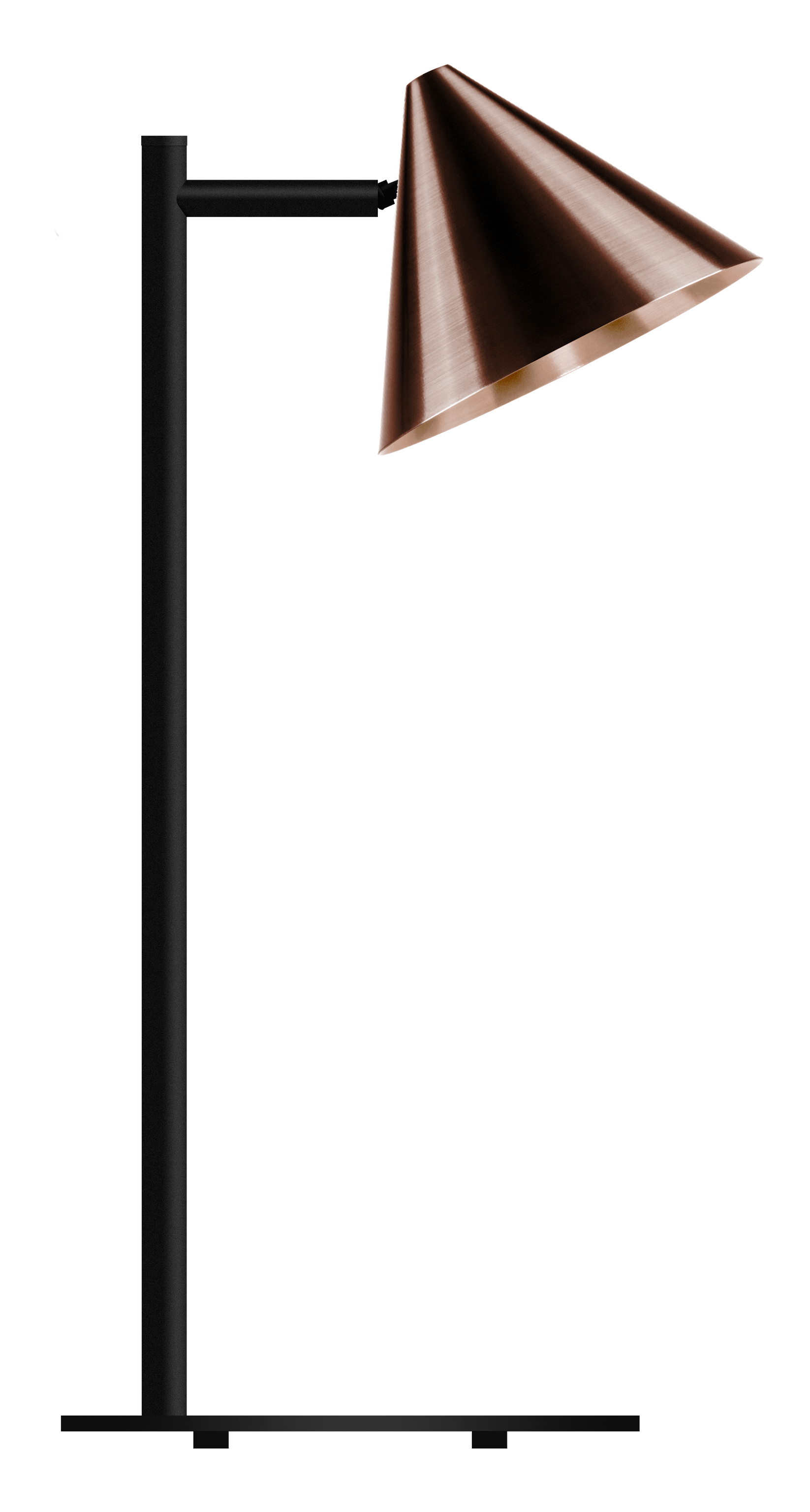 Westal Tratt Micro Bordslampa GU10, utan ljuskälla Mörkoxiderad koppar