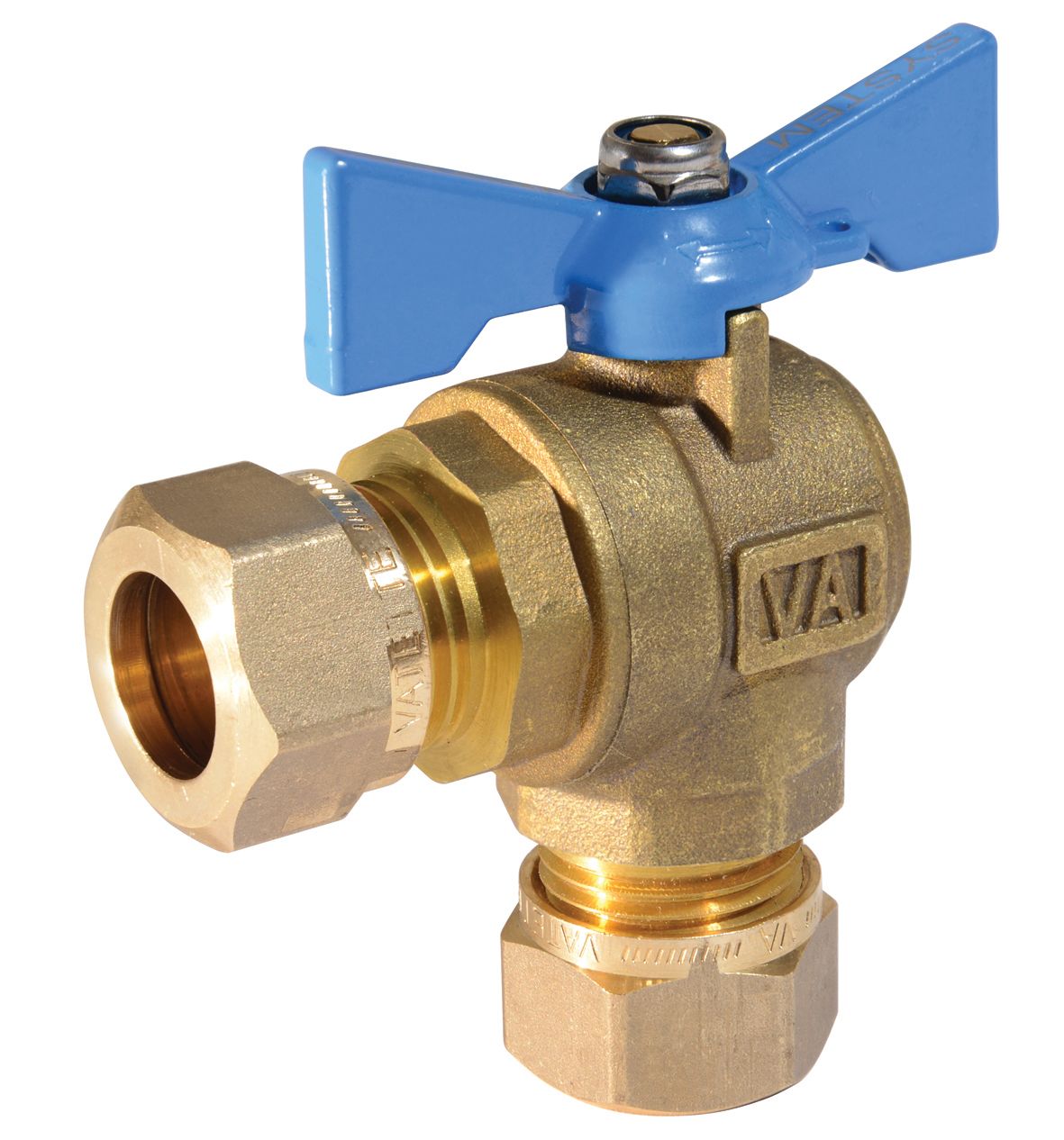 Vatette FG084050042 Kulventil 15 mm Blått vred