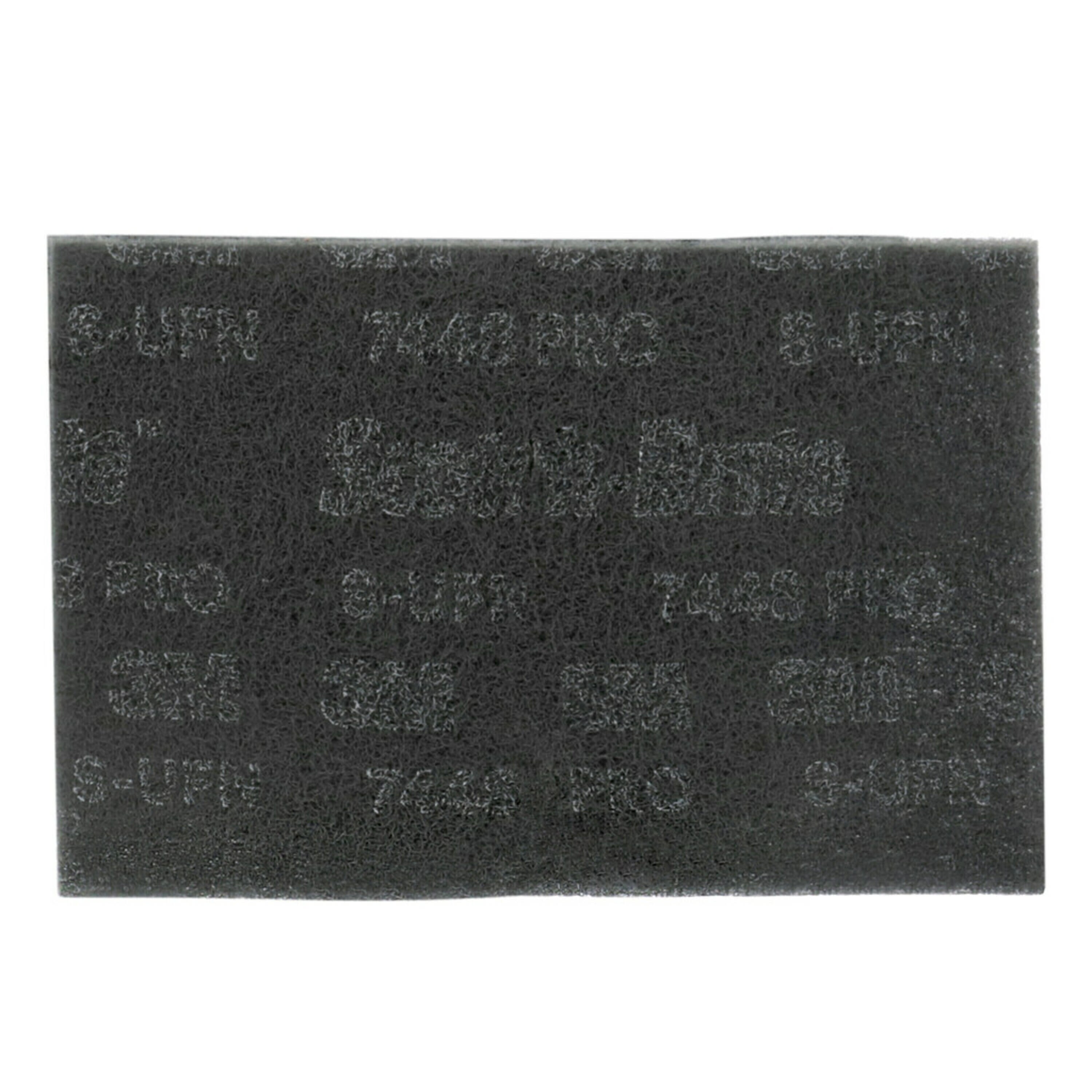 3M Scotch-Brite 7448 PRO Slipark 158 mm bred, 224 mm lång Svart