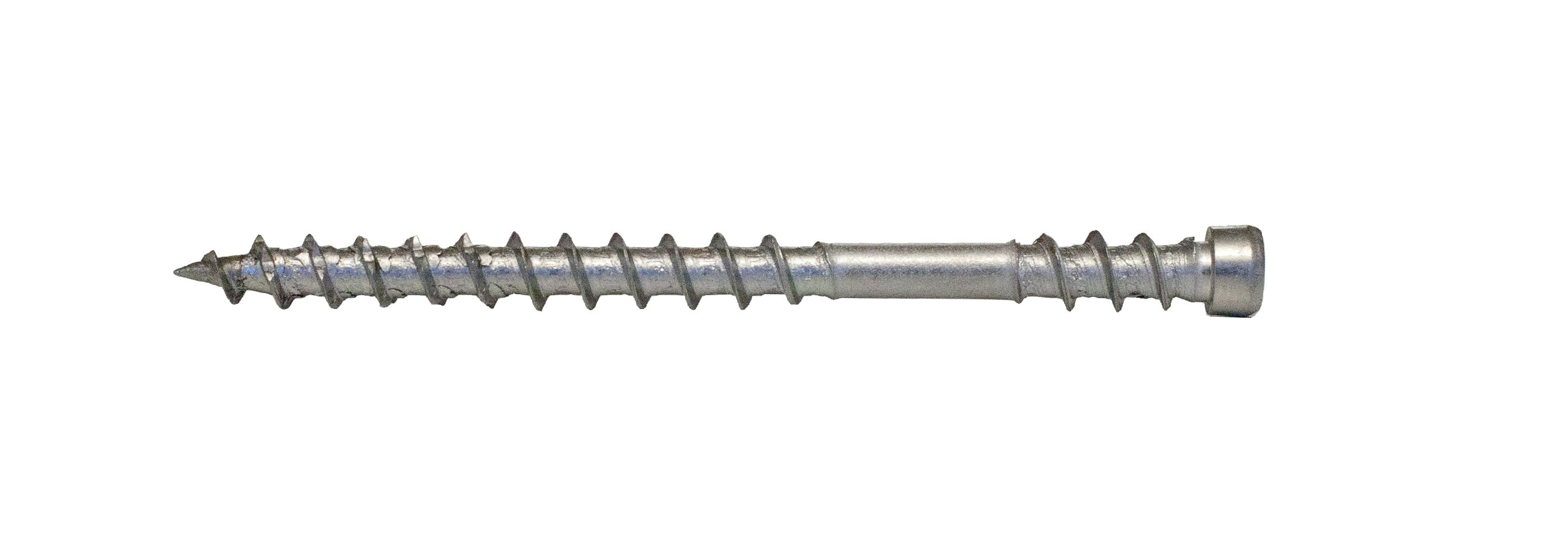 MFT 500301 Plattingskrue 4,8 mm, TX15, syrefast A4, C5 4,8 x 75 mm, 200-pakning