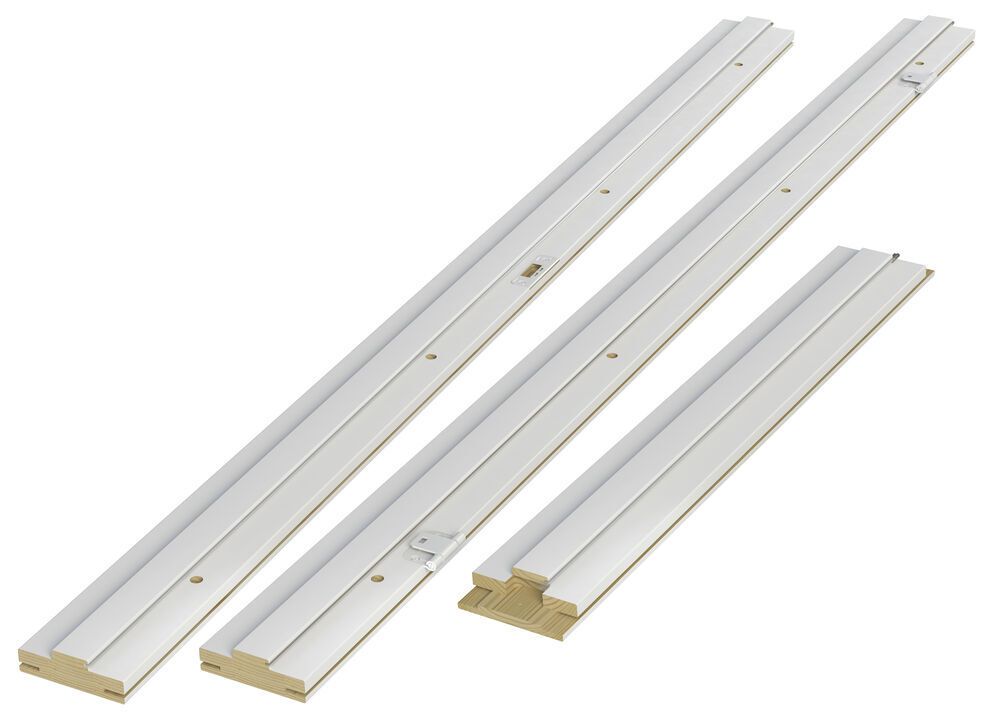 Swedoor Flex+Karm Dörrkarm för enkeldörr, utan tröskel, vit (S 0502-Y) 786x2089 mm