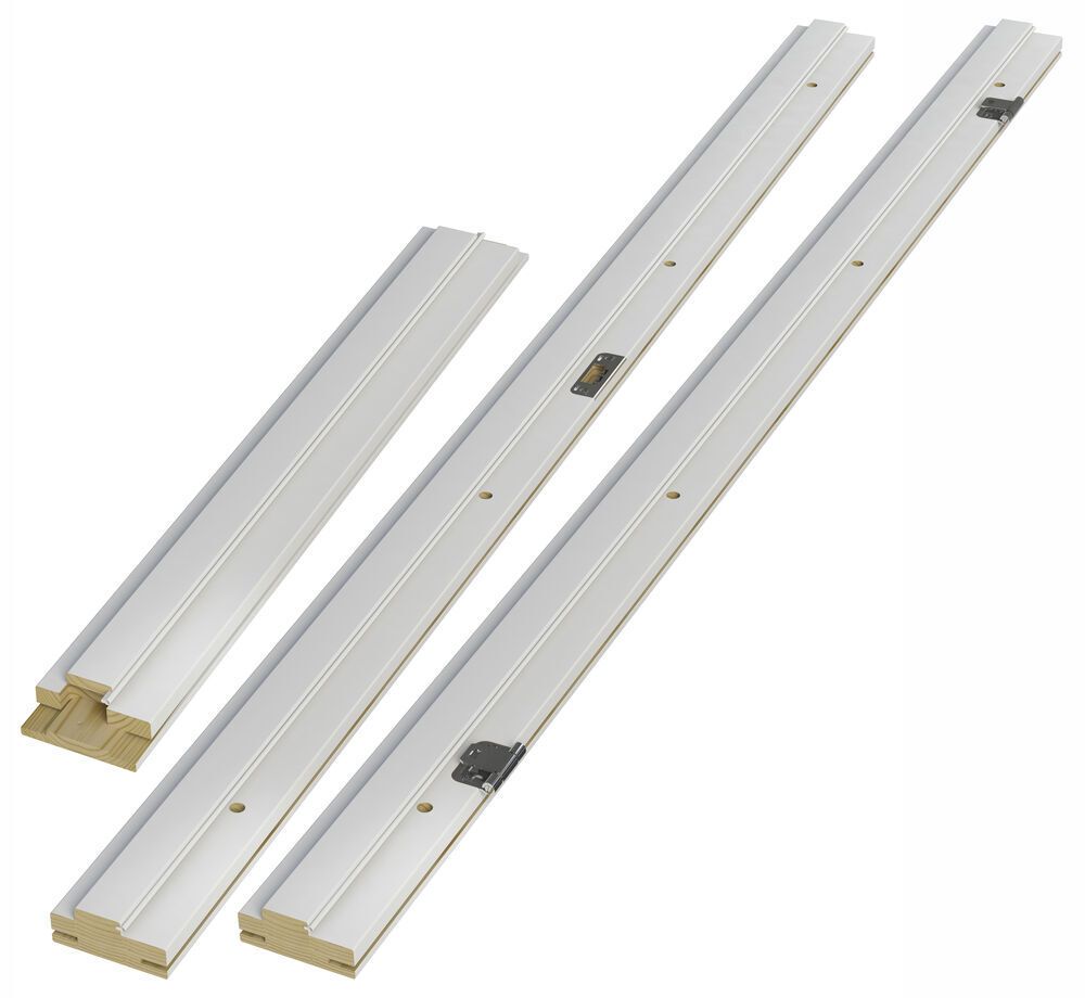 Swedoor Flex+Karm Dörrkarm för pardörr, utan tröskel, vit (S 0502-Y) 1086x2089 mm