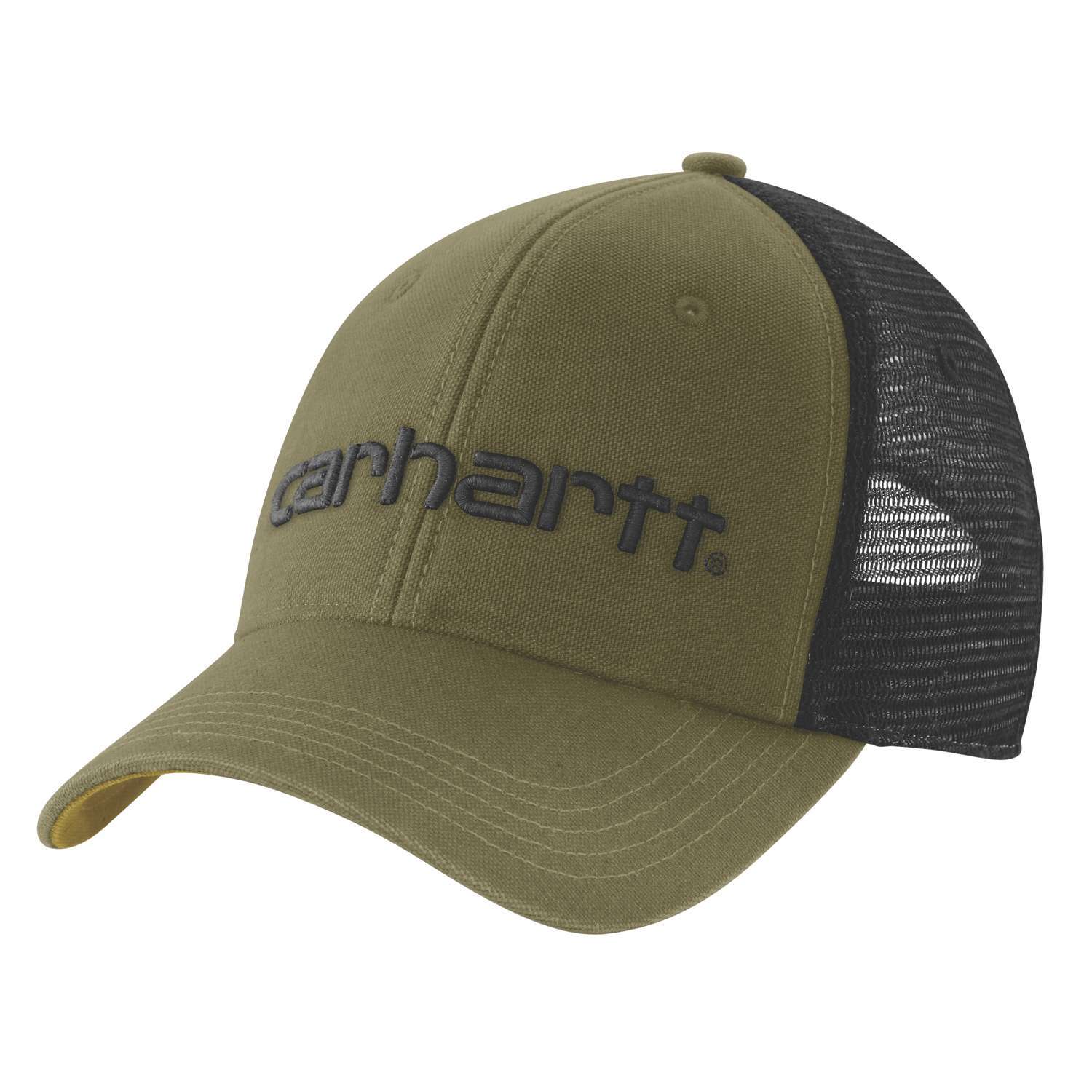 Carhartt Canvas Mesh-back Logo Graphic Cap Keps Grön