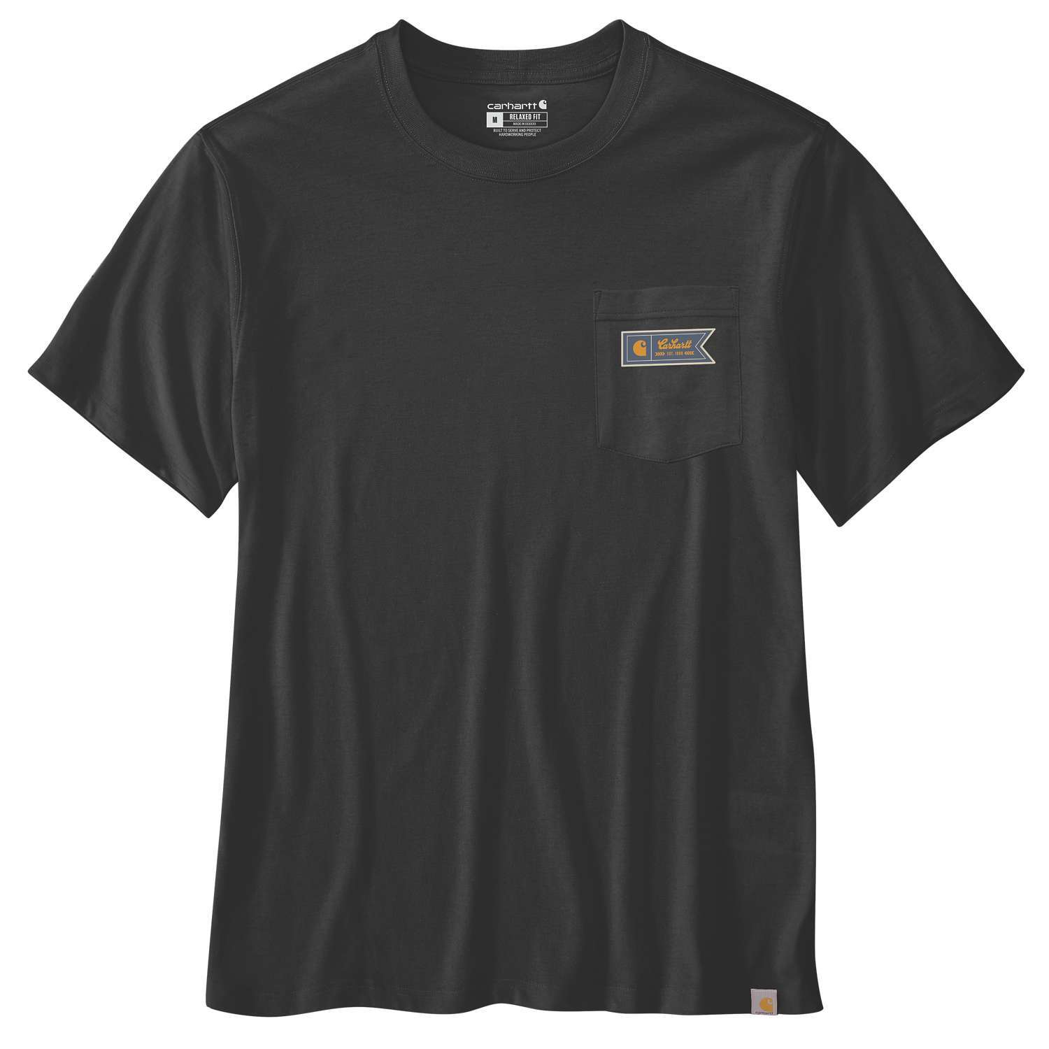 Carhartt Pocket Script Graphic T-Shirt Svart