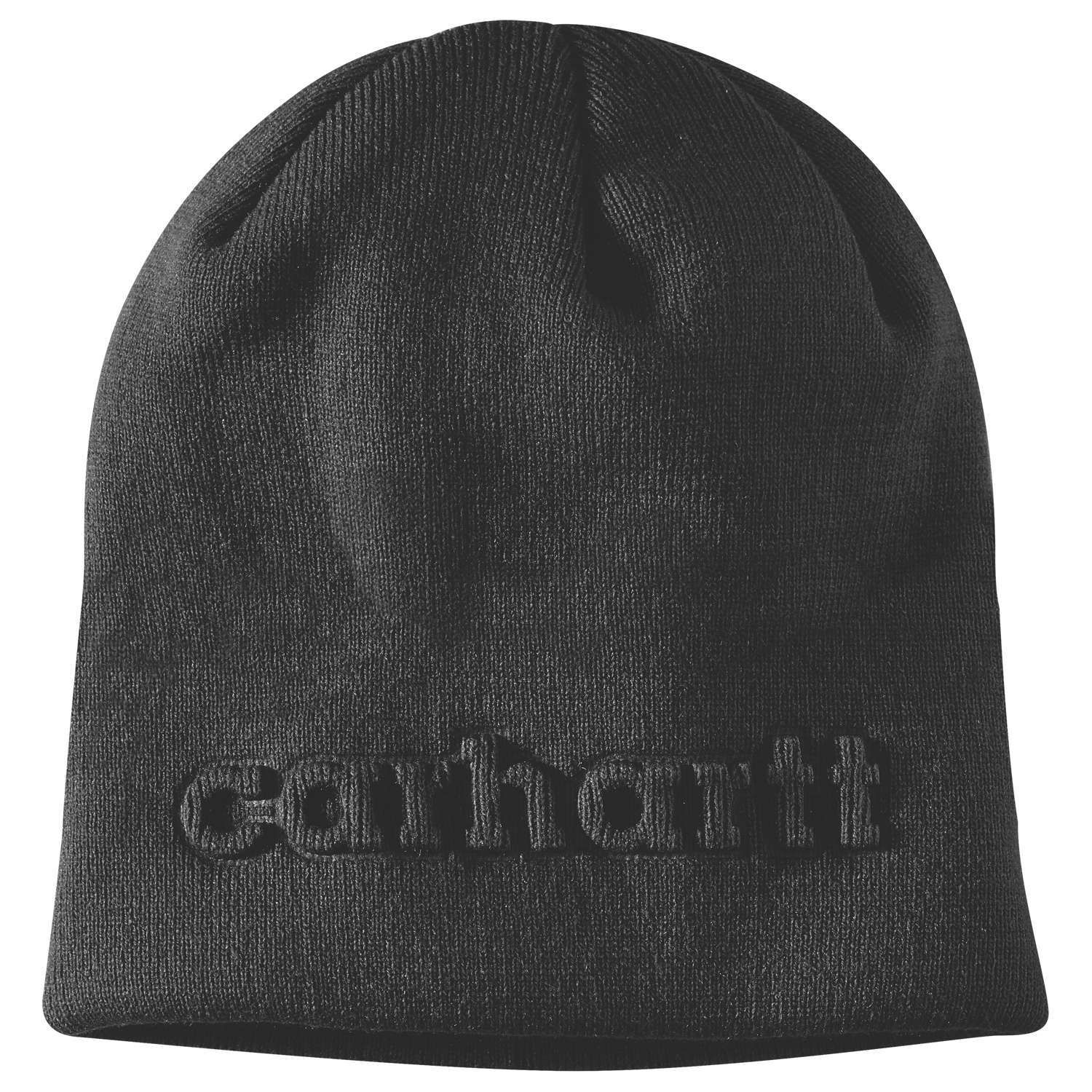 Carhartt Knit Embossed Beanie Mössa Svart