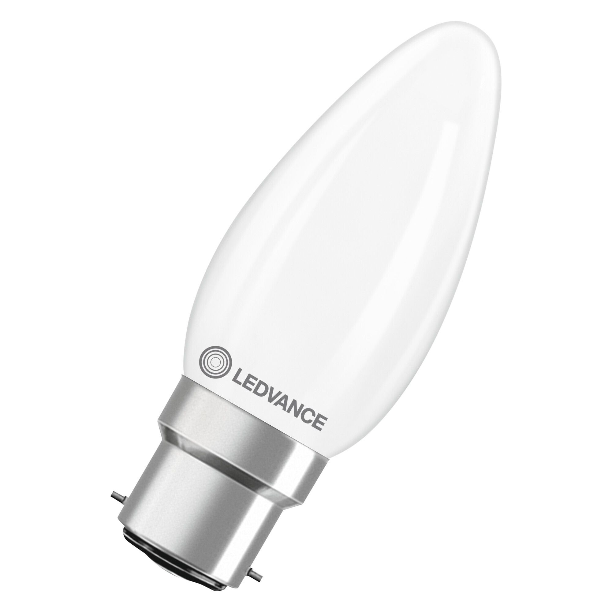 LEDVANCE Performance LED-lampa 3,4 W, 470 lm, 2700 K, B22d Matt glas