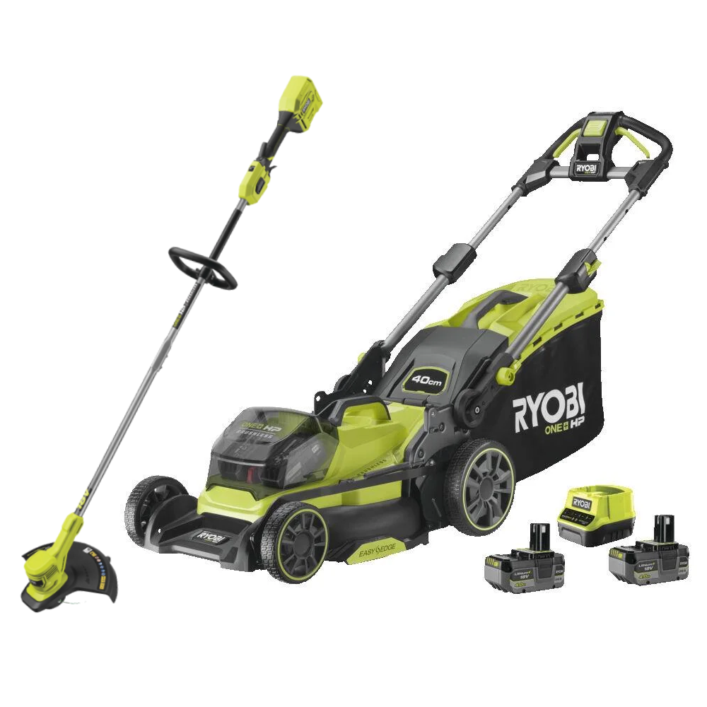 Ryobi RY18LMX40B+RY18LTX33A Trädgårdspaket