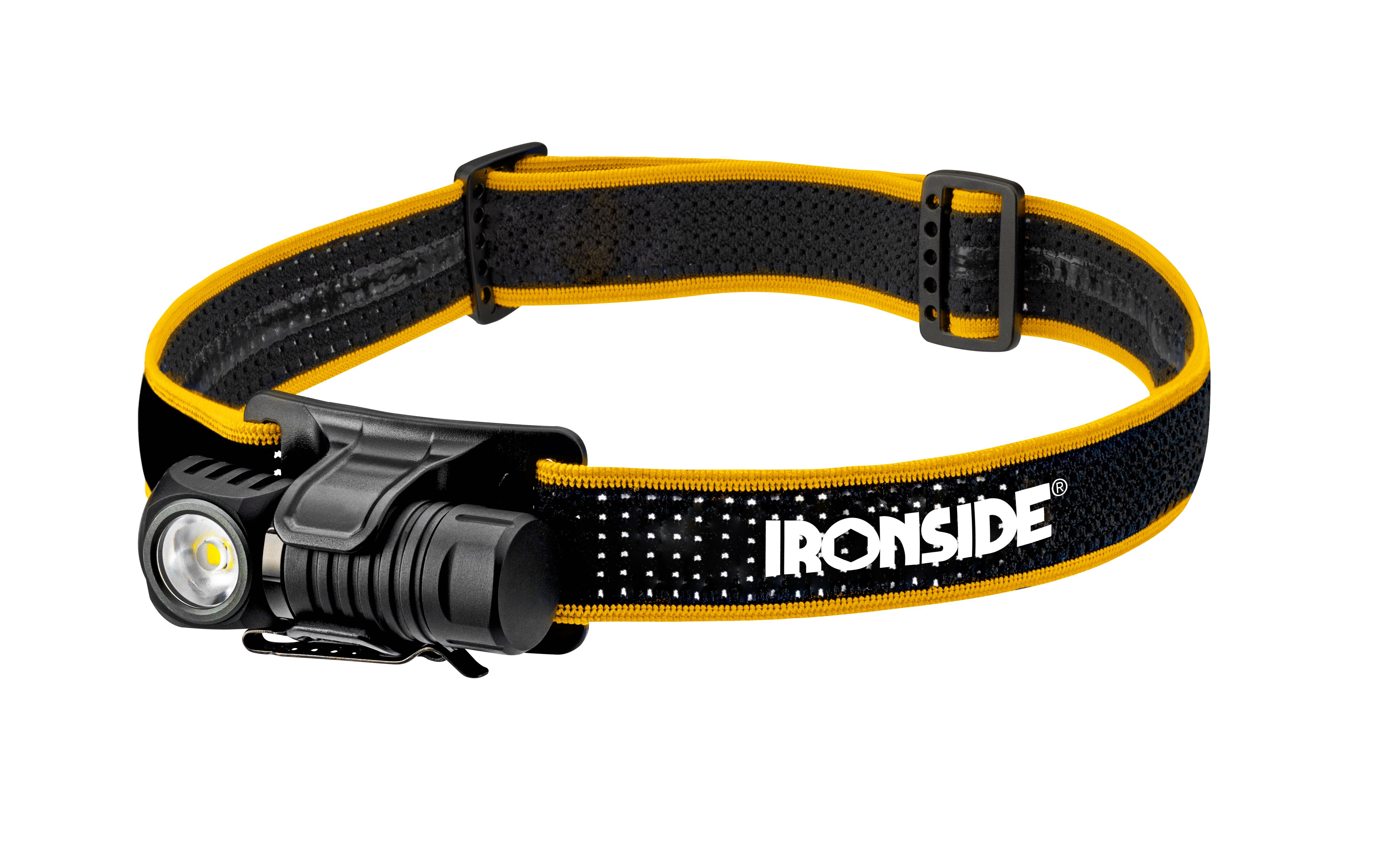 Ironside Mini Vinkelpannlampa 500 lm, laddbar