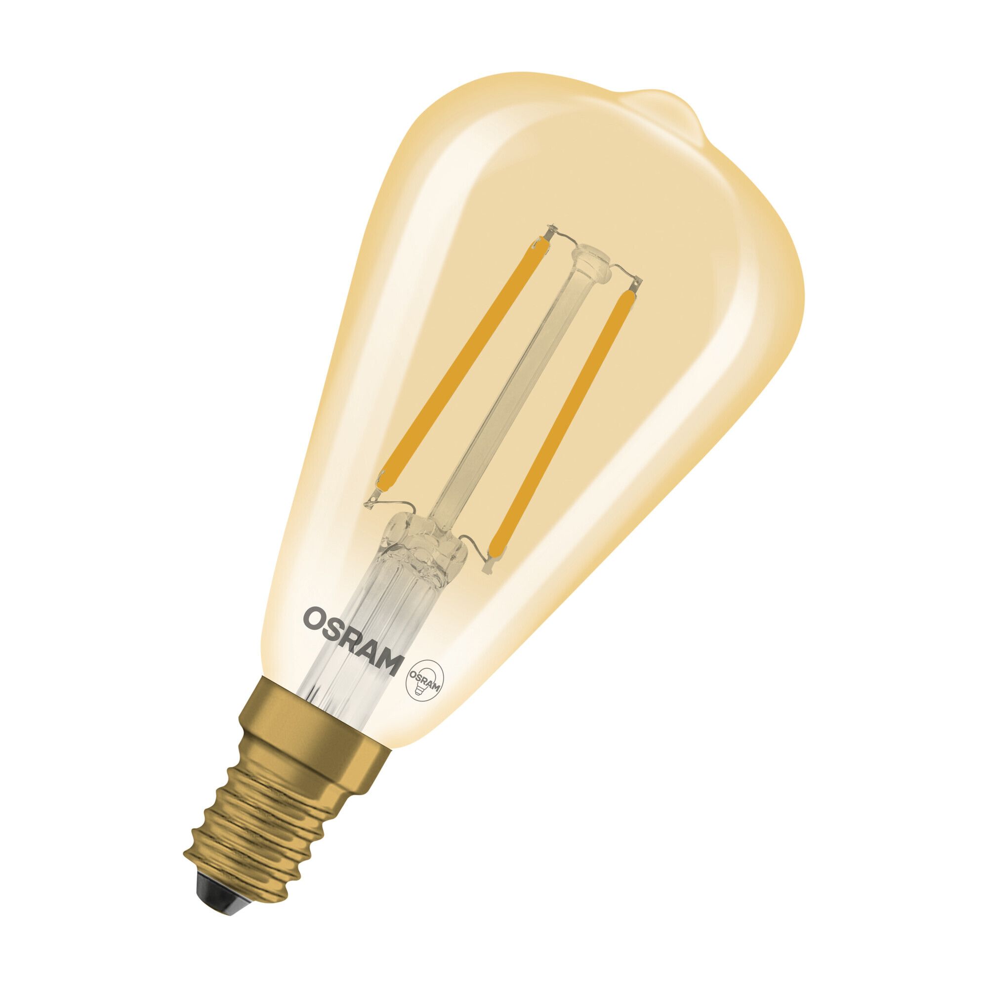 Osram EDISON DIM GULD LED-lampa E14 2,8 W, 250 lm
