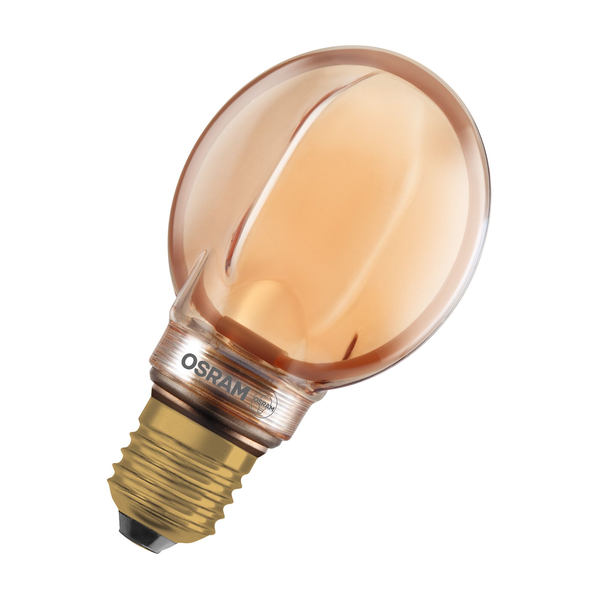 Osram GLOB O 80 DIM LED-lampa E27, 4 W Guld, 220 lm