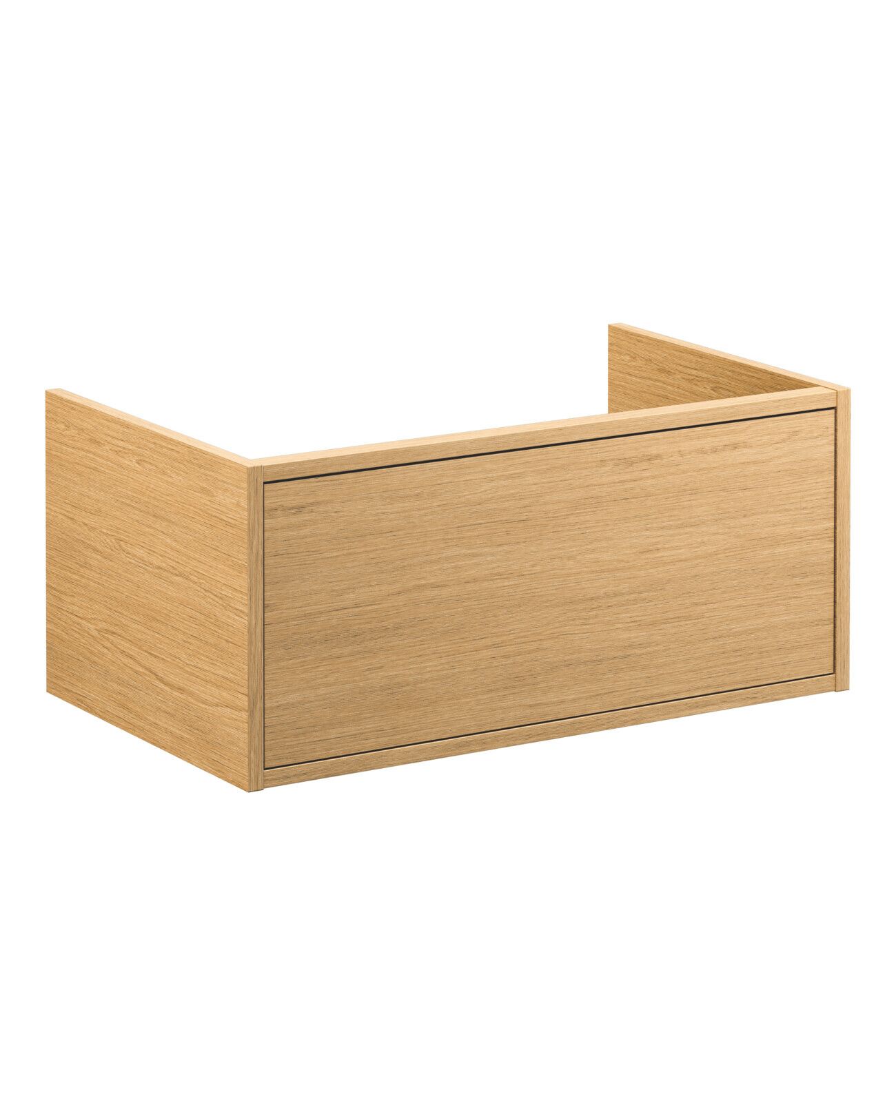 Gustavsberg Ducentic GB71DCVU80AR00 Kommodskåp ljus ekfaner, 80 cm, 1 låda Ljus ekfaner
