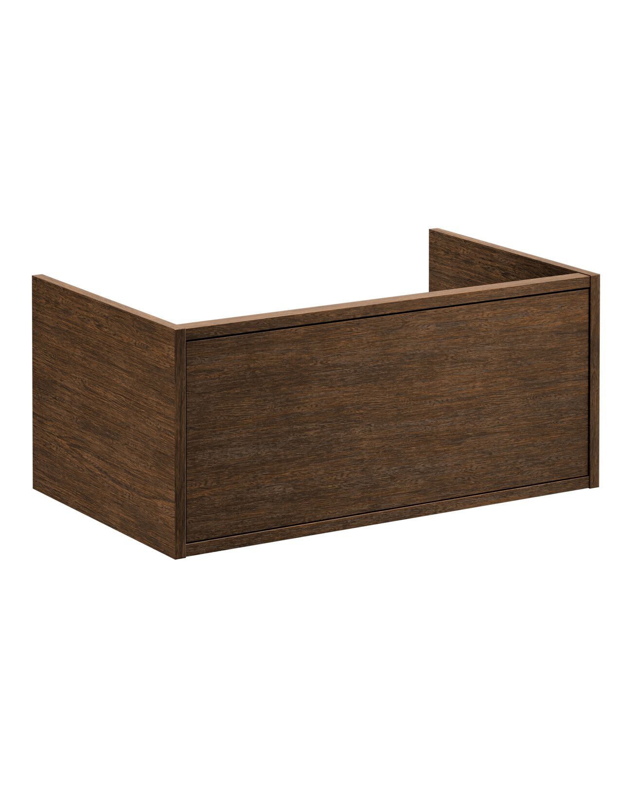 Gustavsberg Ducentic GB71DCVU80AW00 Kommodskåp brun ekfaner, 80 cm, 1 låda Brun ekfaner