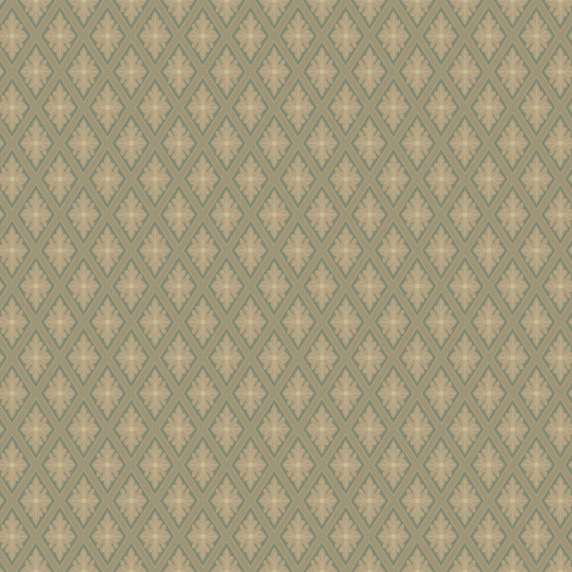 Duro Boulognerskogen 540-01P Tapetprov Gammalsvenska Papper, Grön