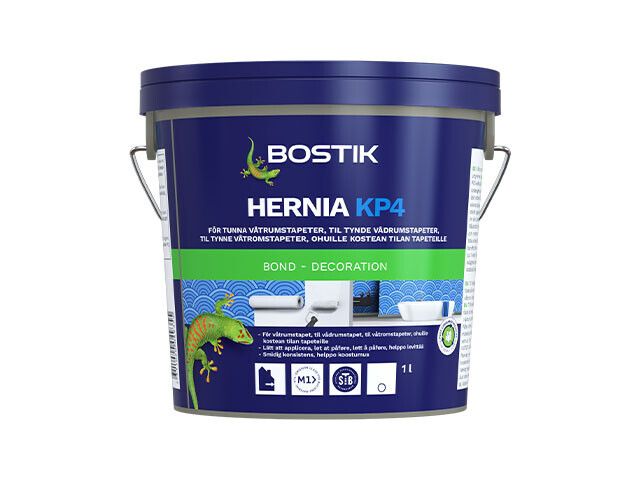 Bostik Hernia KP4 Våtrumslim 1 l