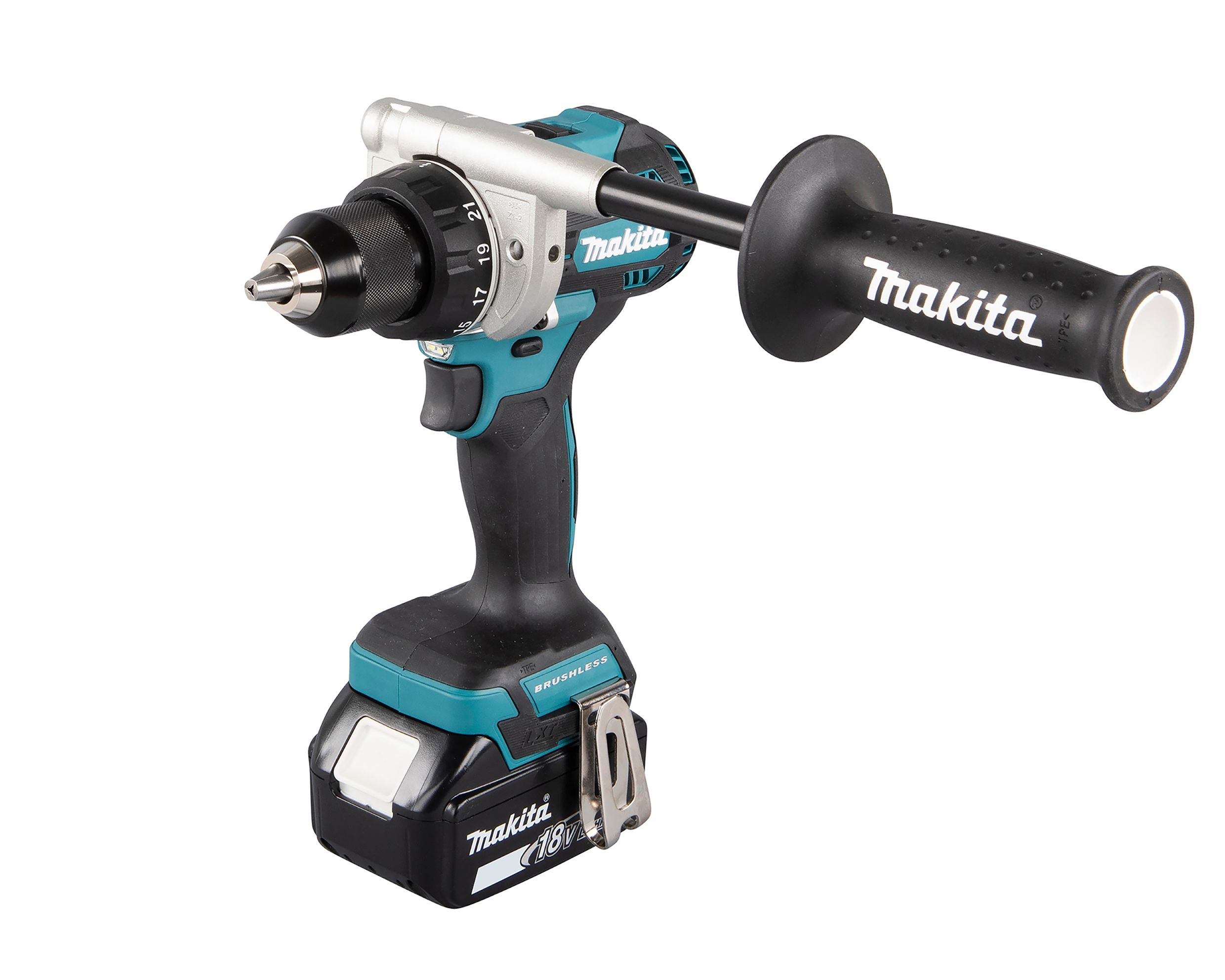 Makita DDF492RTJ Borrskruvdragare med batteri och laddare