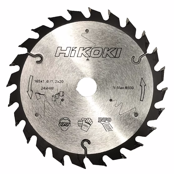 HiKOKI 60355033 Savklinge 165x1,6x20mm, 24 tænder
