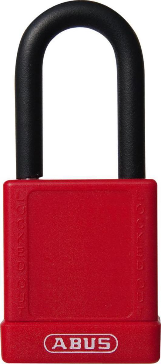 ABUS 74/40 Hänglås 90 x 38 mm, röd