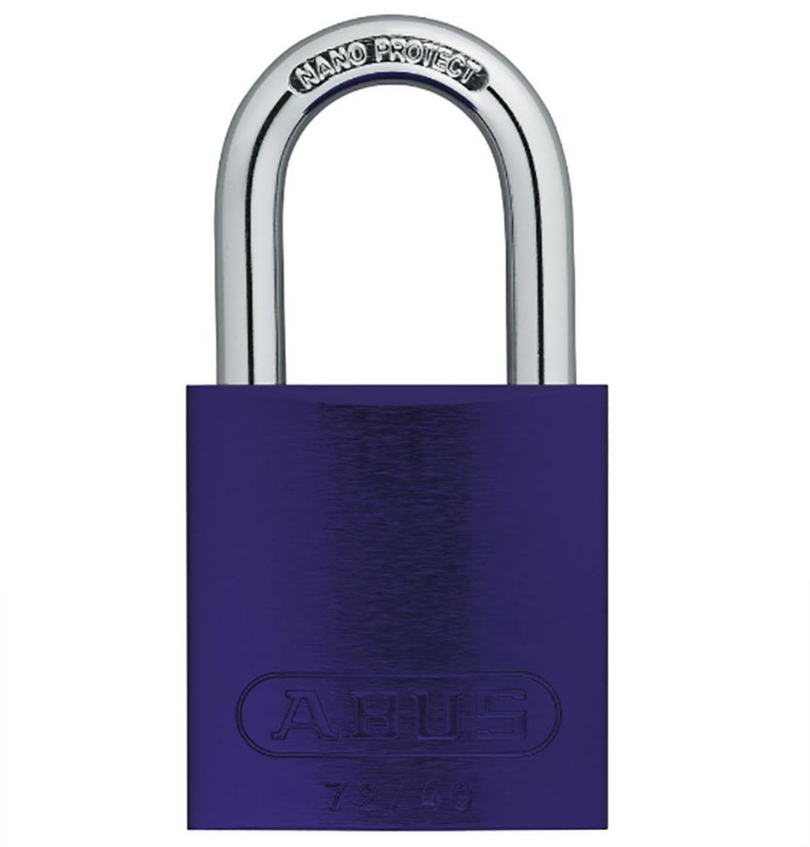 ABUS 72/40 Hänglås 74 x 39 mm, härdad bygel Lila