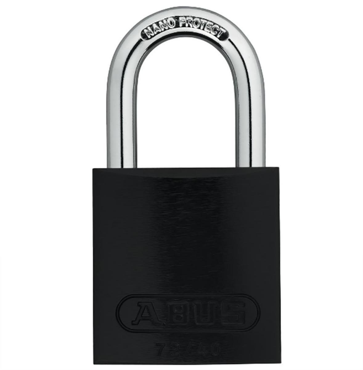 ABUS 72/40 Hänglås 74 x 39 mm, härdad bygel Svart