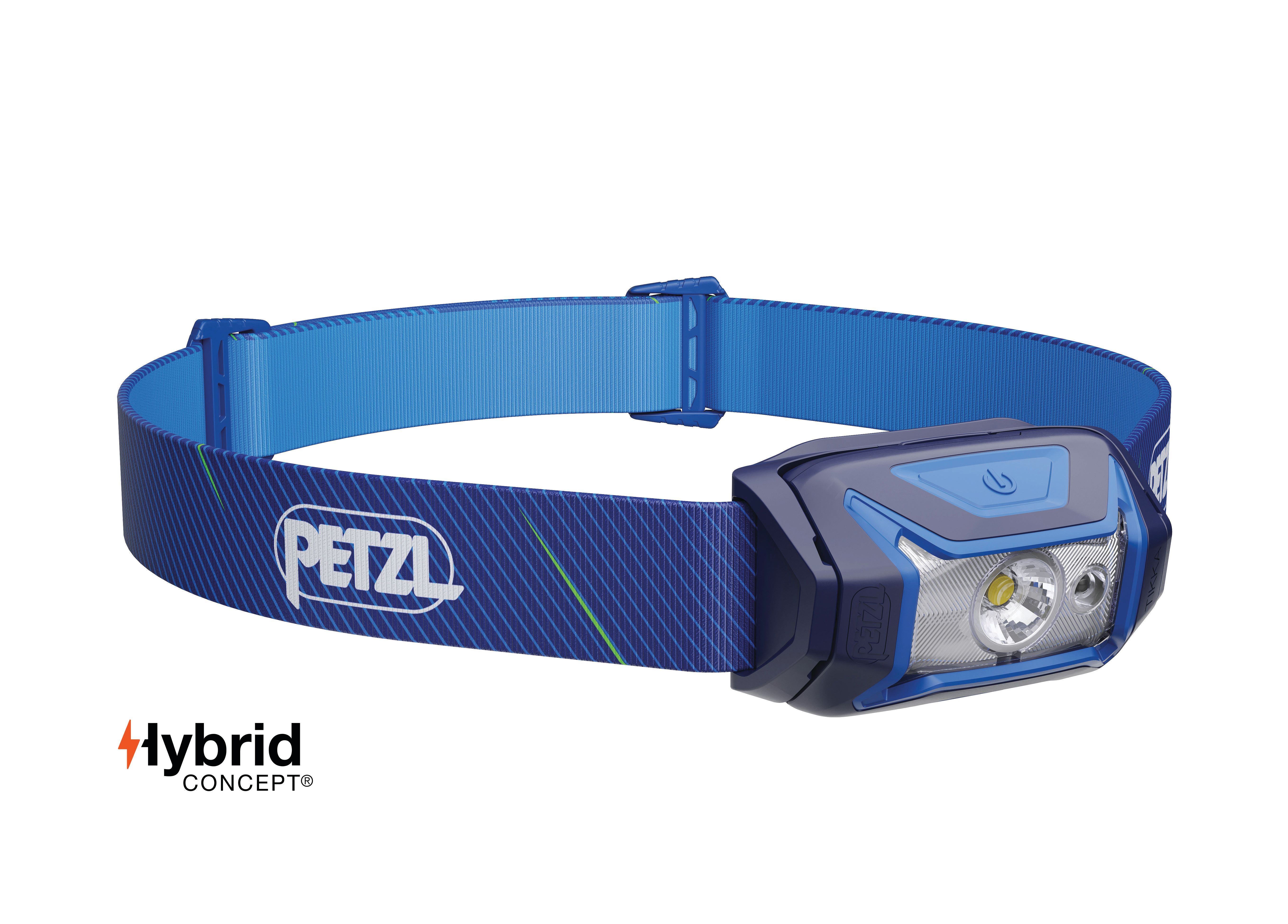 Petzl TIKKA Pannlampa Passar för vandring och vardagsbruk Blå