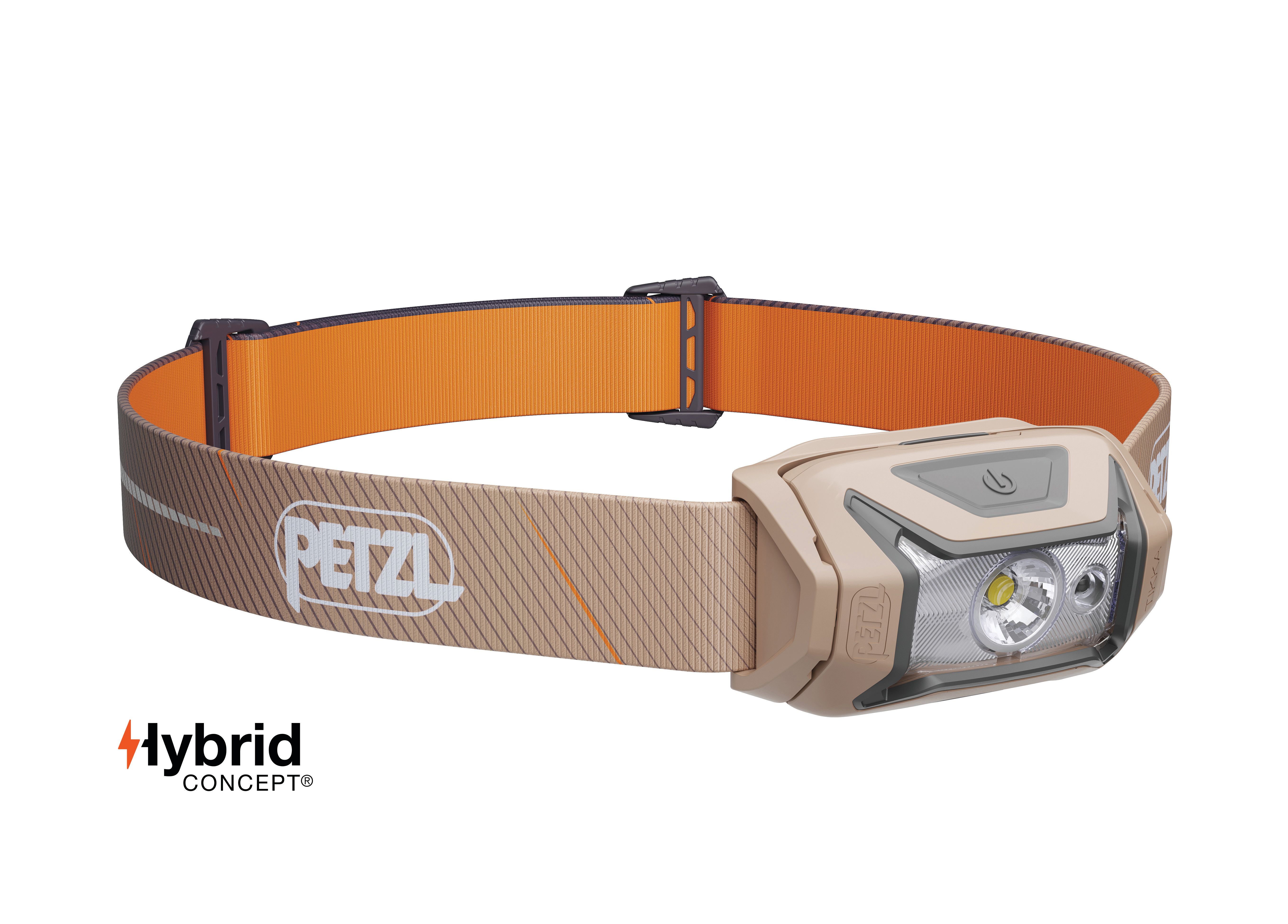 Petzl TIKKA CORE Pannlampa 450 lumen Brun