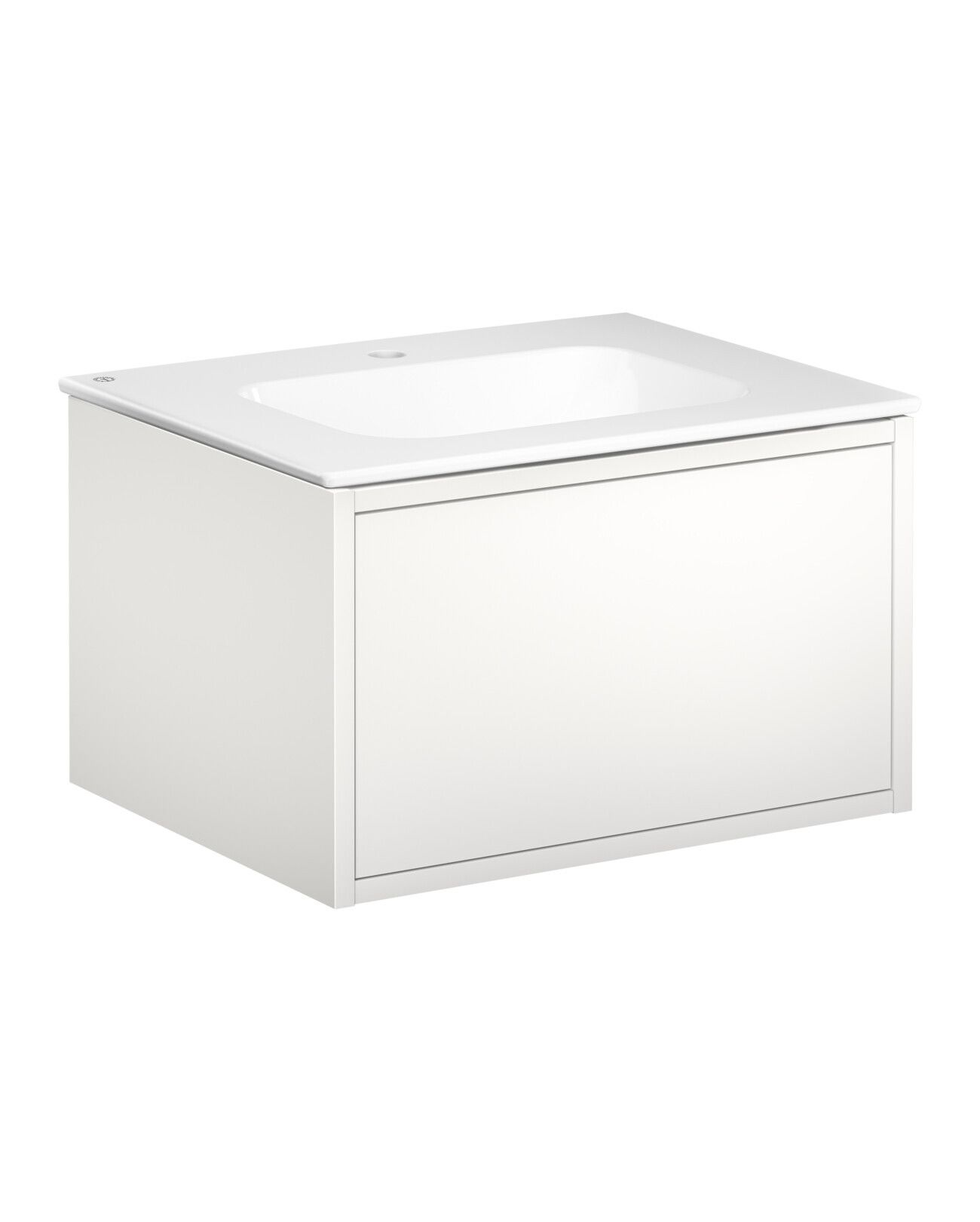 Gustavsberg Ducentic GB71DCVU60DHWB1100 Kommodpaket 60 cm, vit/vit, 1 blandarhål Vit/Vit