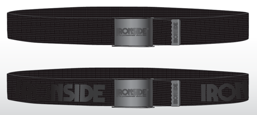 Ironside 300707 Bälte 120 cm, stretch, svart