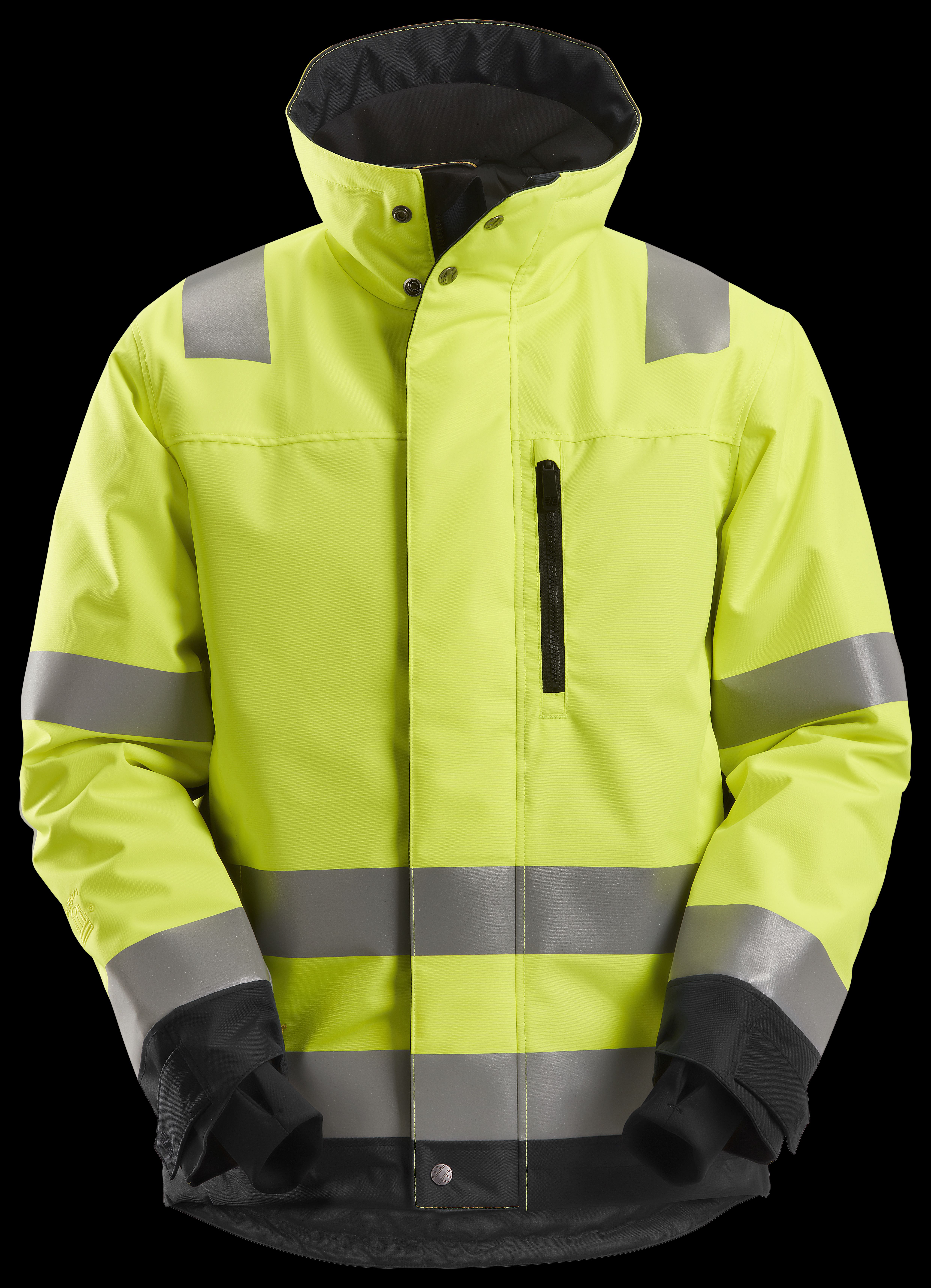 Snickers Workwear 1130-6604 Vinterjacka varsel, gul/svart L