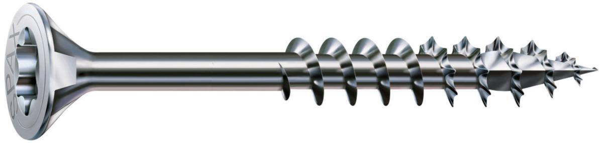 SPAX 0191010450703 Träskruv 4,5 mm TFT, FZB, ETA-12/0114 Delgängad