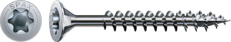 SPAX 1191010450703 Treskrue 4,5 mm TFT, FZB, ETA-12/0114 Helgjenget