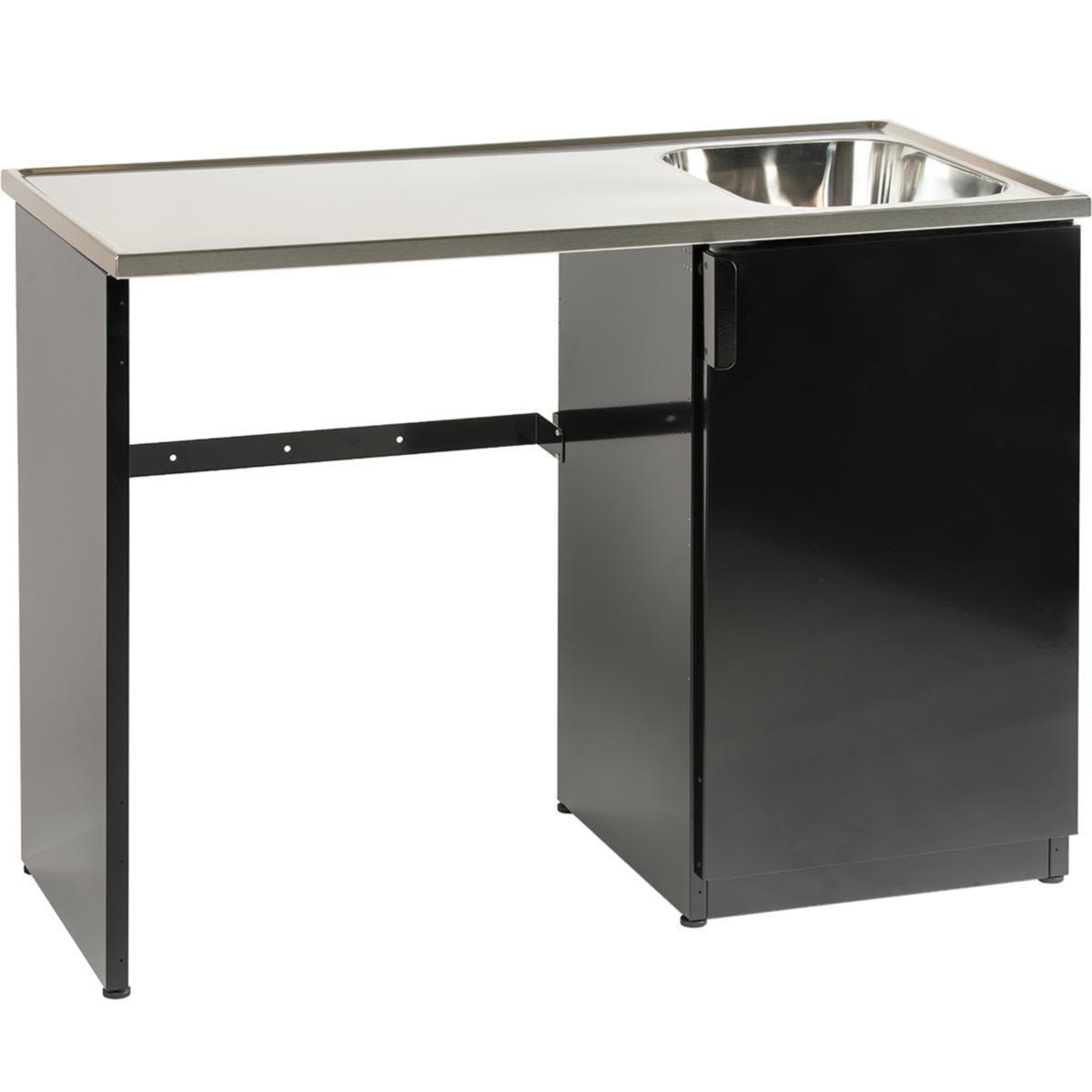 Nimo TB 1200 HT Tvättbänk svart, höger