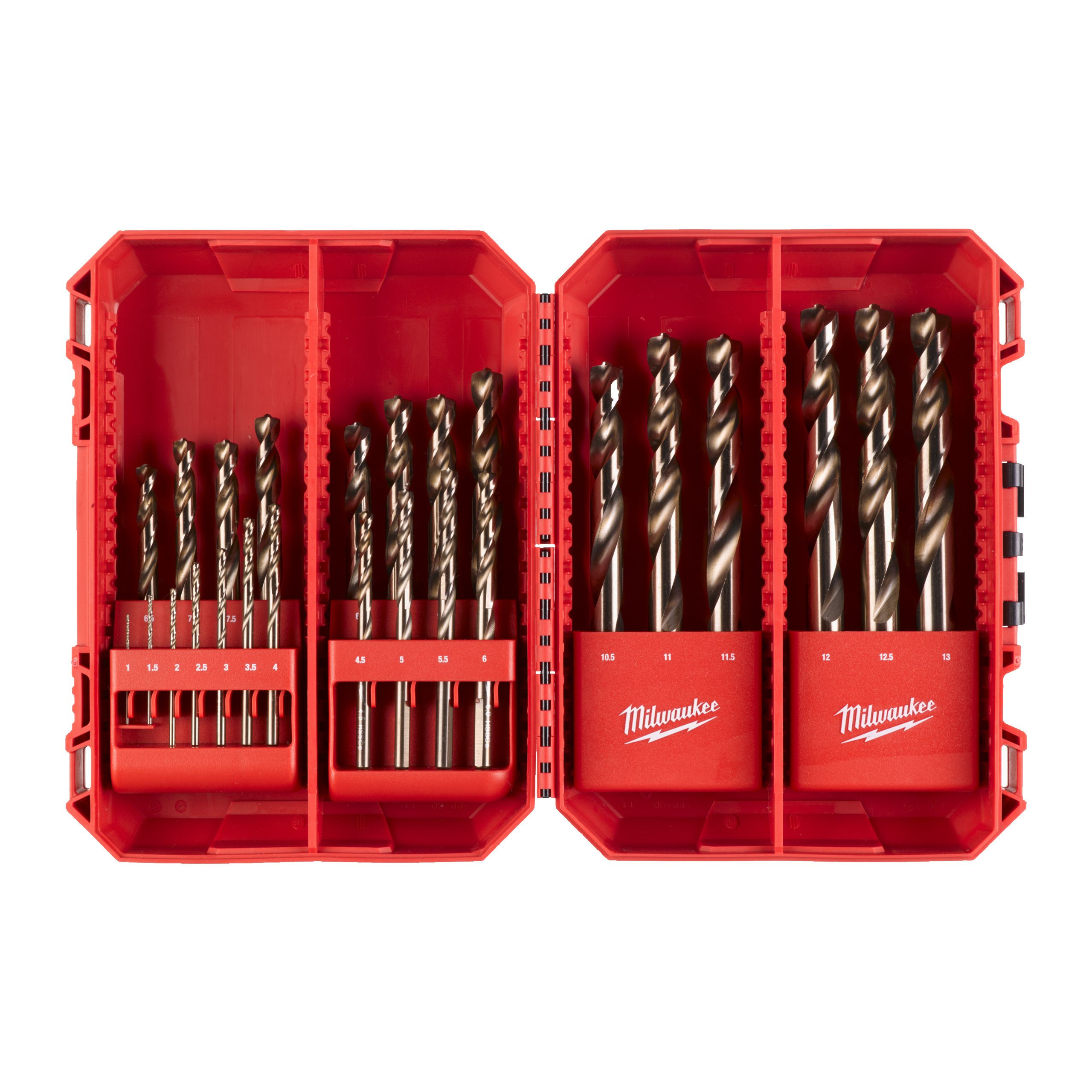 Milwaukee HSSG-CO Metallborrset 5 delar