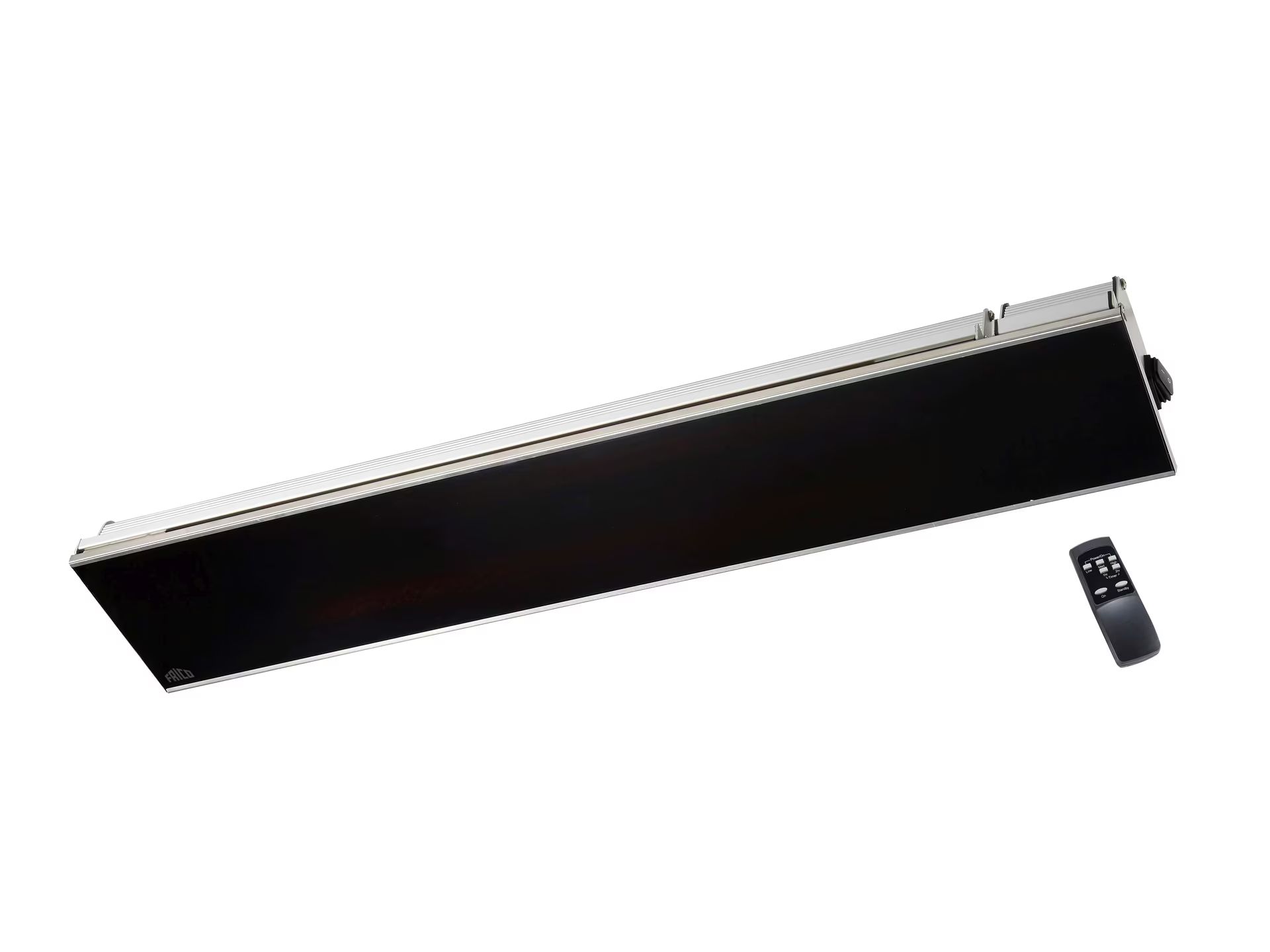 Frico Relax Glass Dimmer Infravärmare 230 V, IP65 Svart/Silver