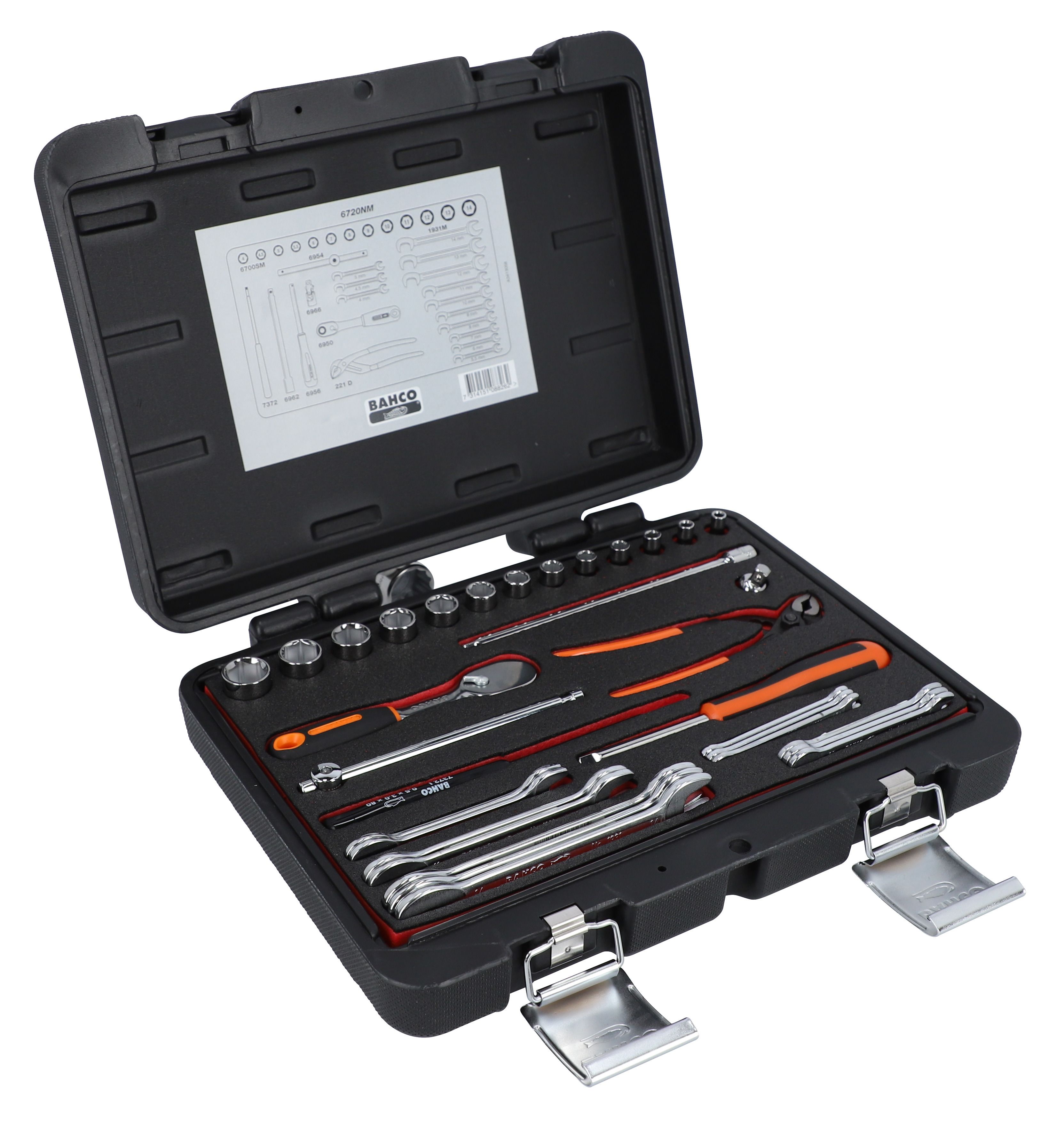 Bahco 6720NM Hylsnyckelsats