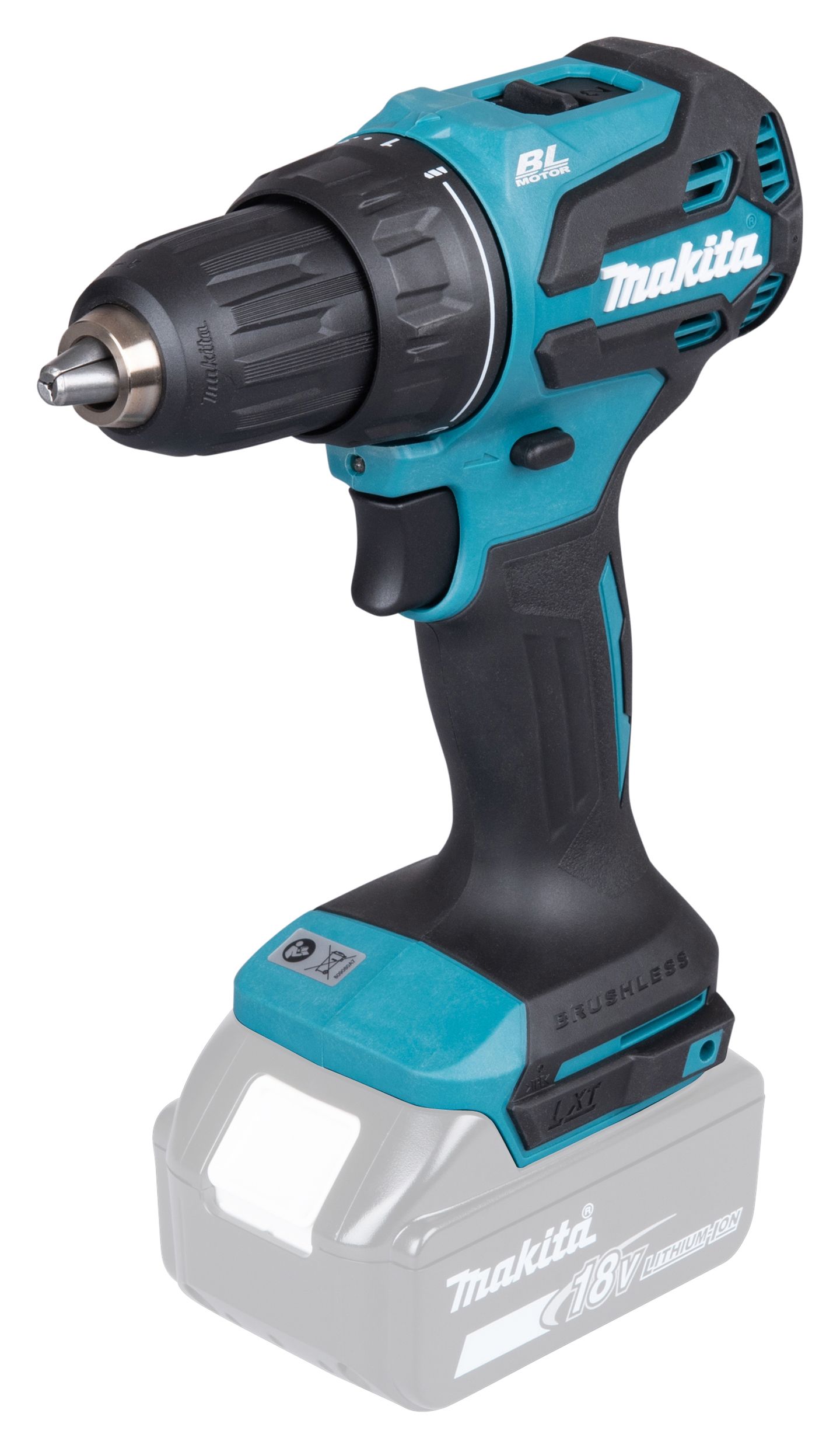 Makita DDF490 Borskrutrekker uten batteri og lader