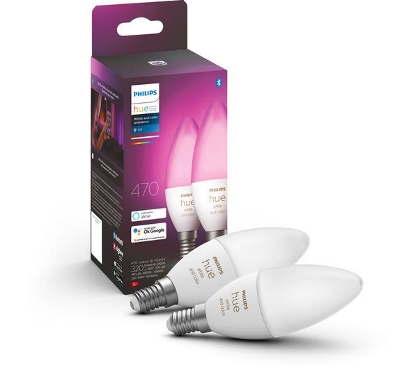 Philips Hue Huewca 929002294205 Lyskilde 5 W, 470 lm, RBGW 2-pak